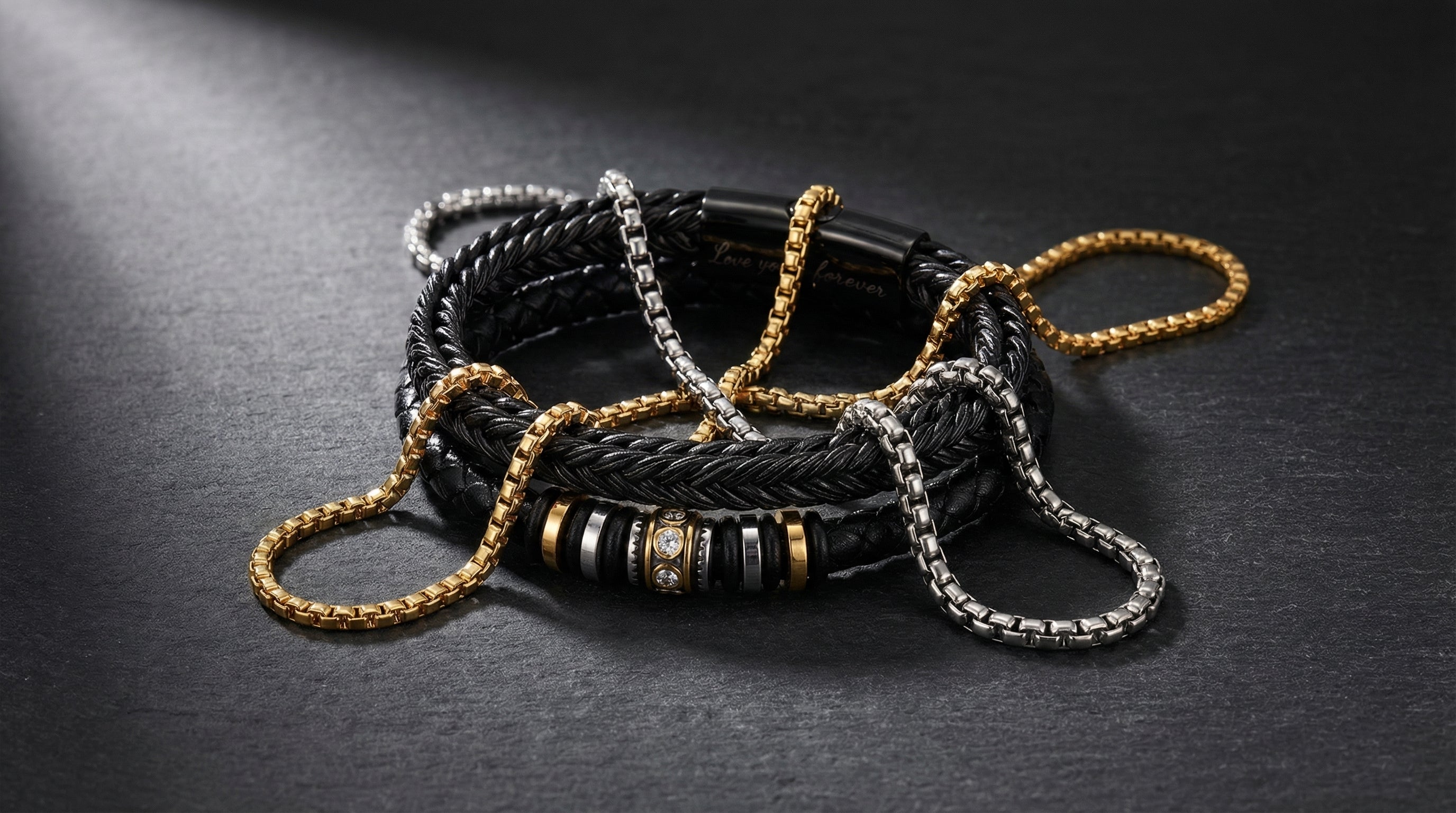 mens jewelry cheap - hero image