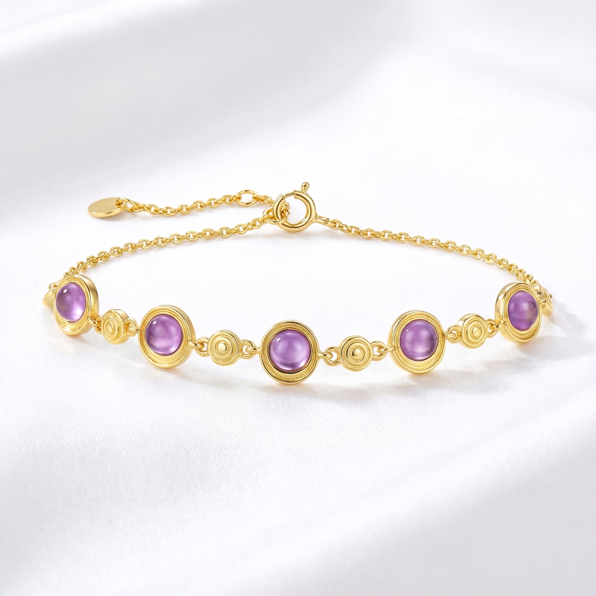 The Evangeline Station Bracelet - 18K Gold Vermeil