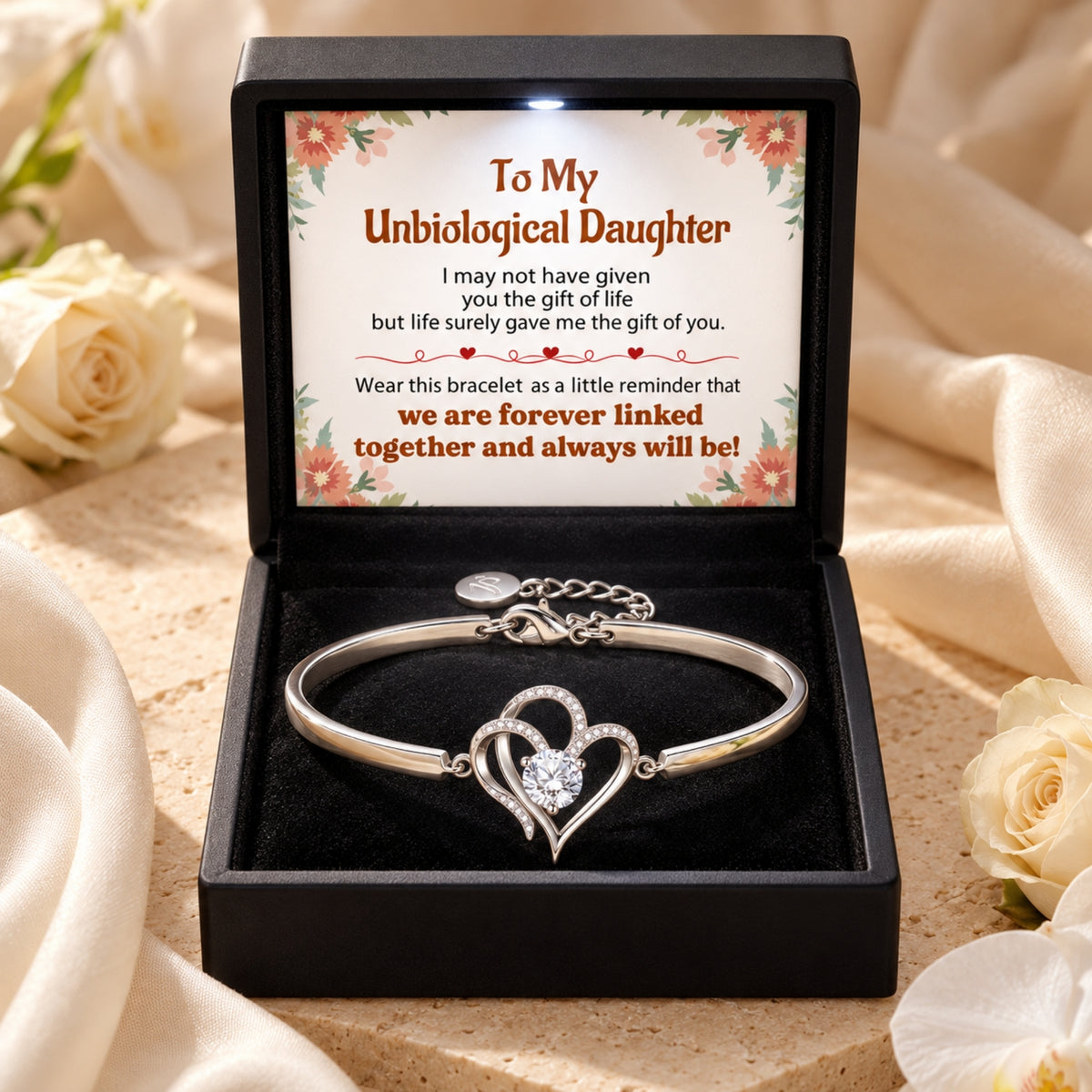 The Interlocking Heart Bracelet