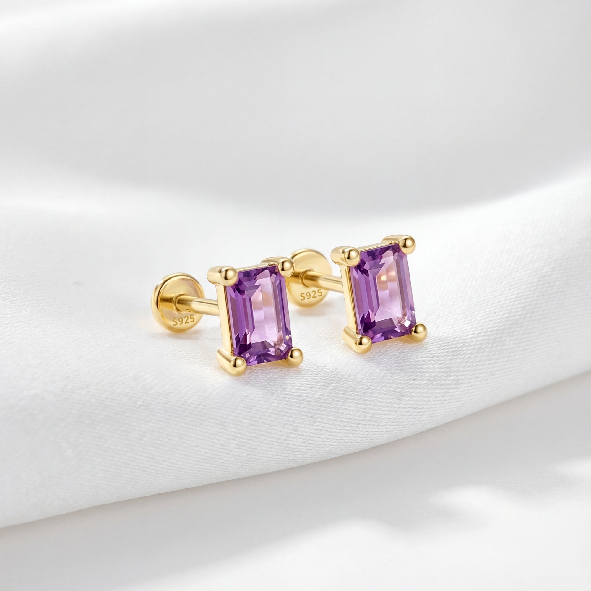 The Lucilla Studs - Gold Vermeil