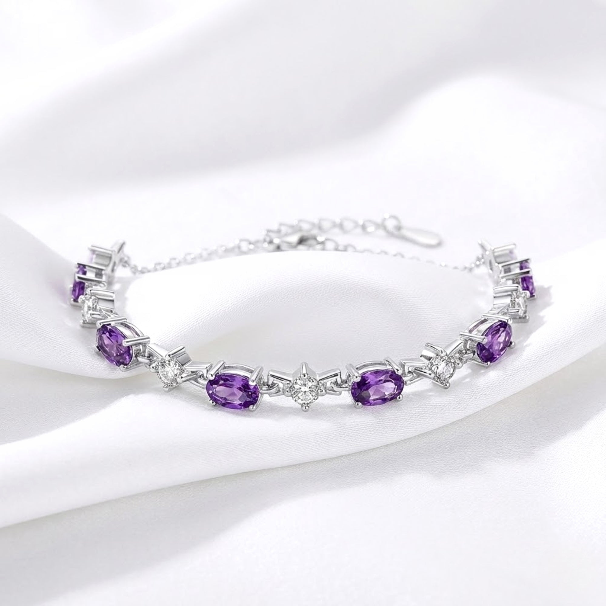 The Lucina Tennis Bracelet - S925 Sterling Silver