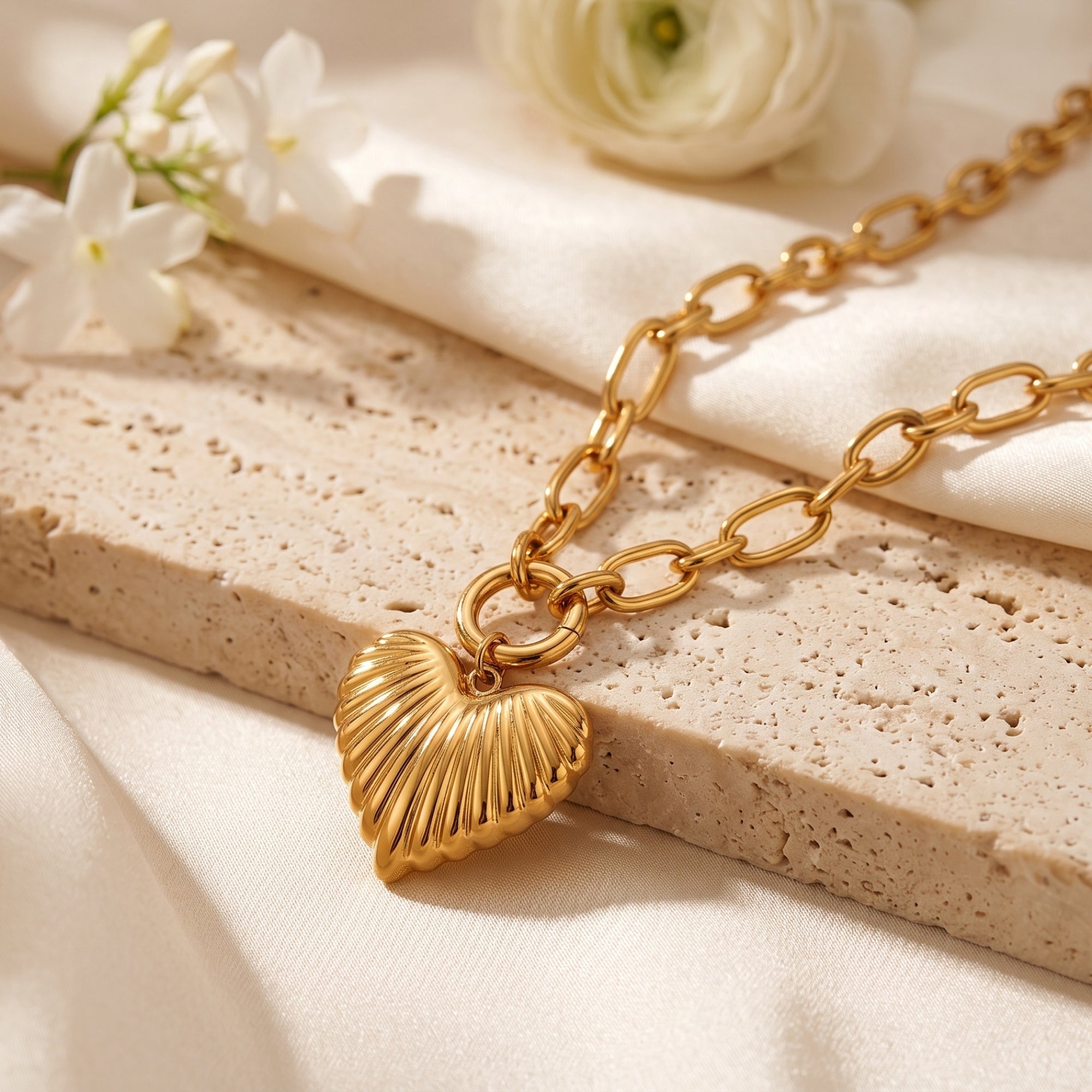 Collier pendentif cœur Verona