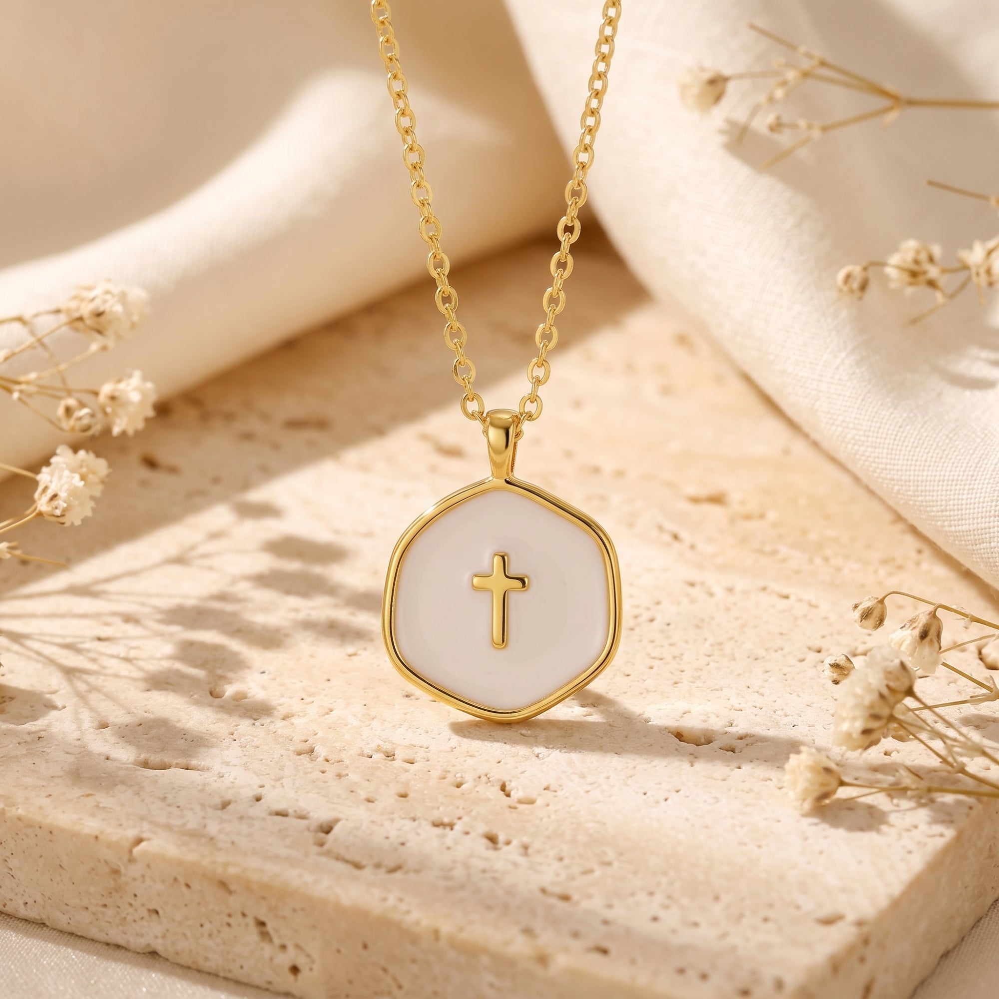 The Sanctuary Cross Necklace