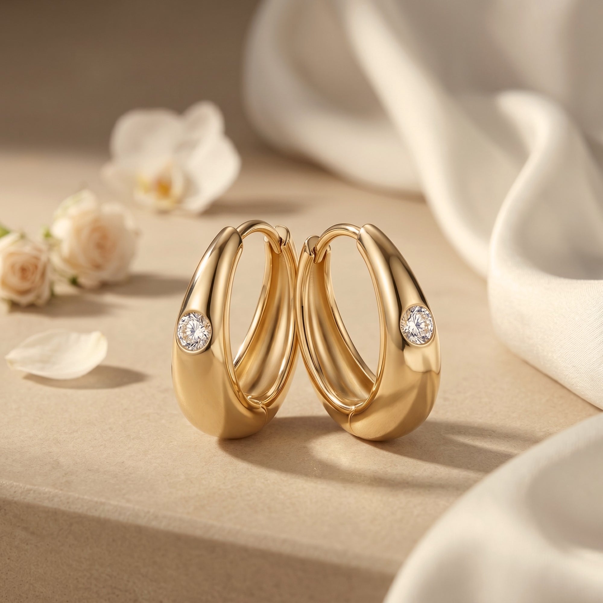 The Alidora Moissanite Earrings