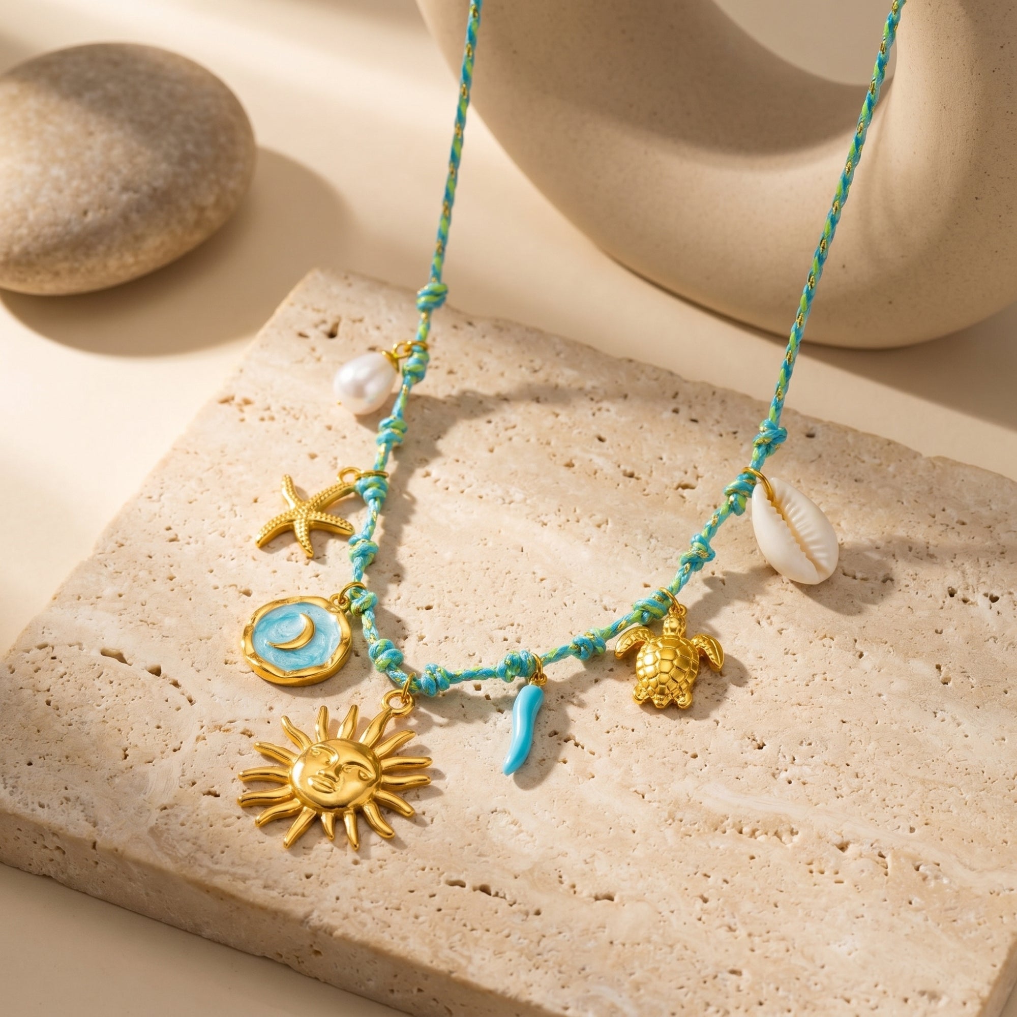 The Naida Charm Necklace