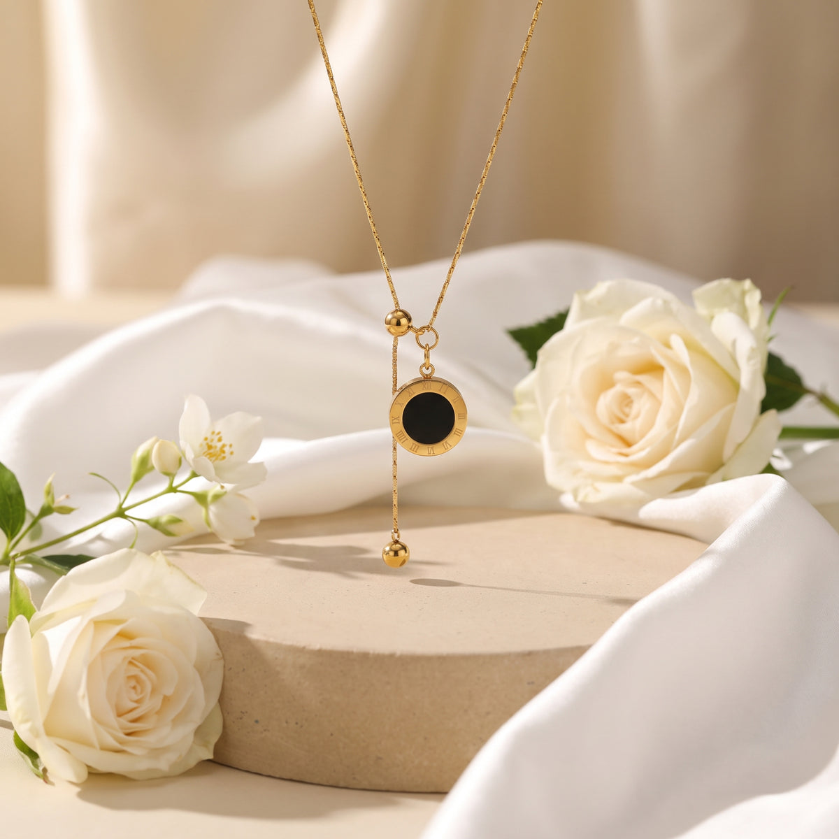 The Meridian Lariat Necklace