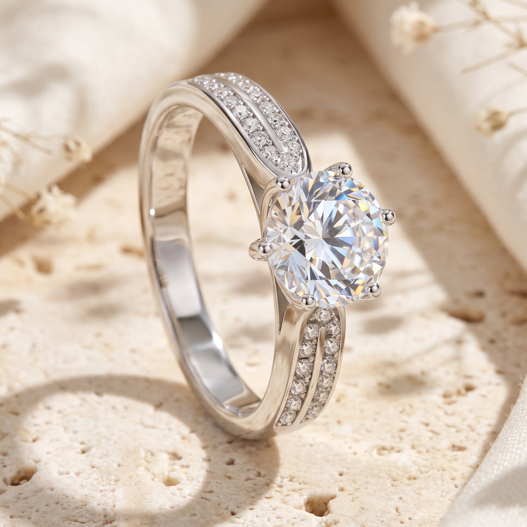 The Sovereign Split Shank Ring