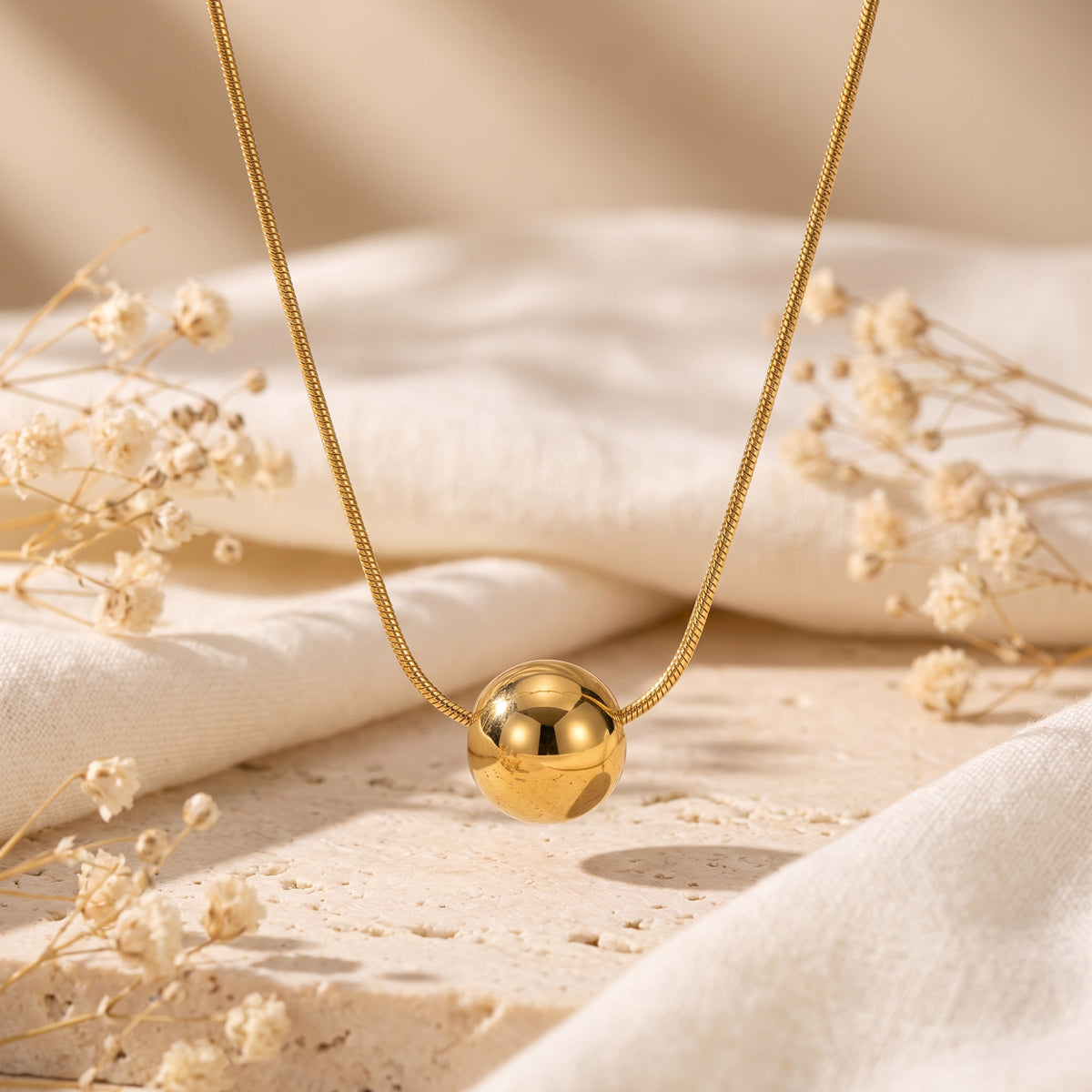 The Orbital Sphere Necklace