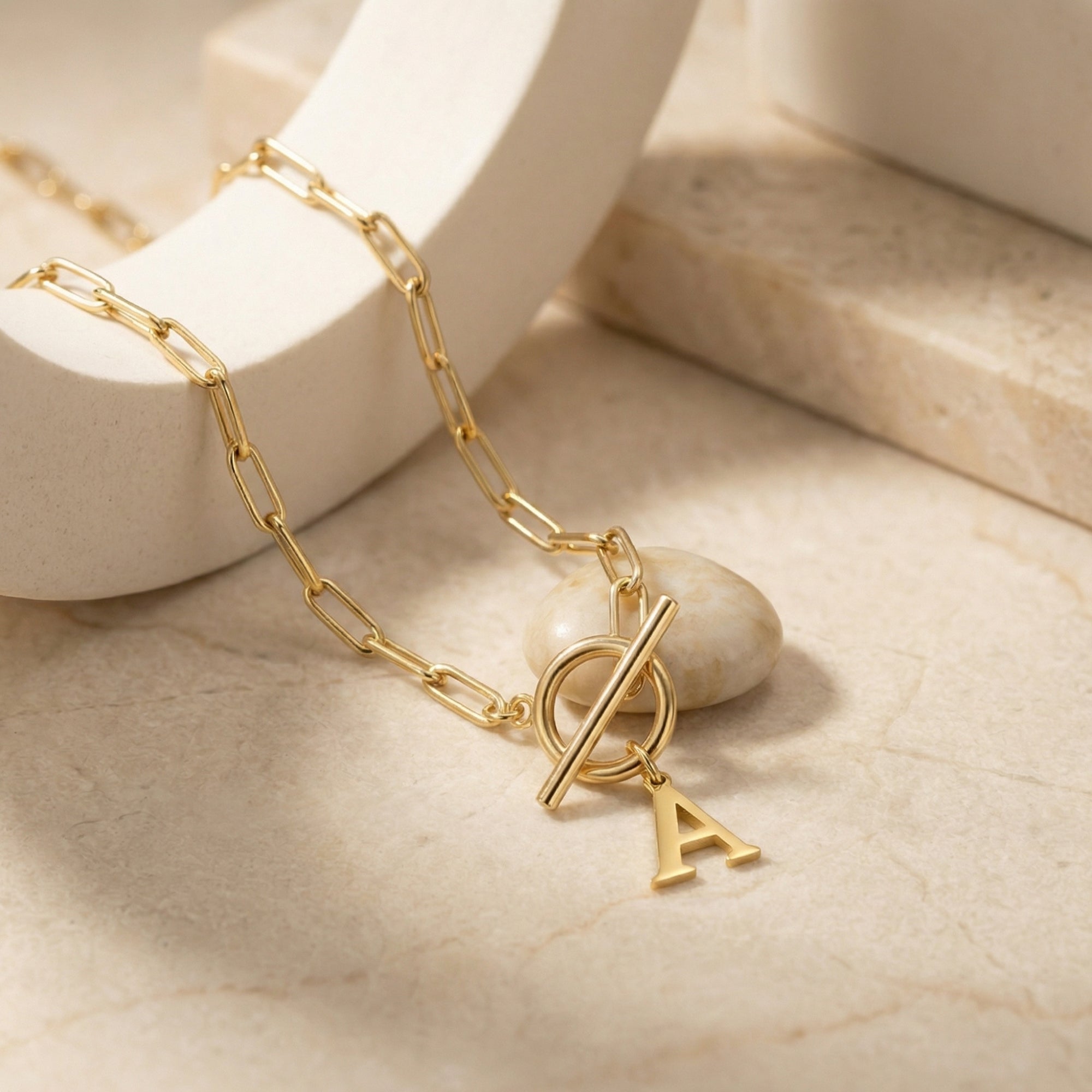 The Signature Initial Link Necklace