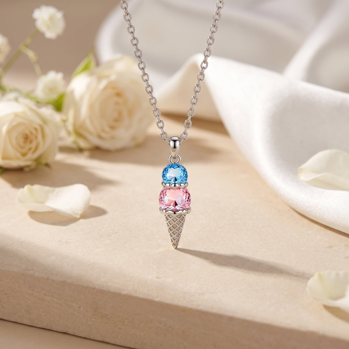 The Sweetheart Ice Cream Necklace