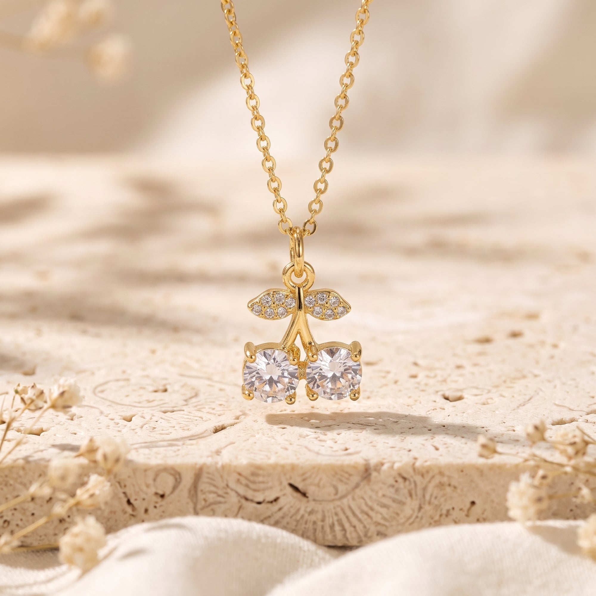 The Crystal Cherry Necklace