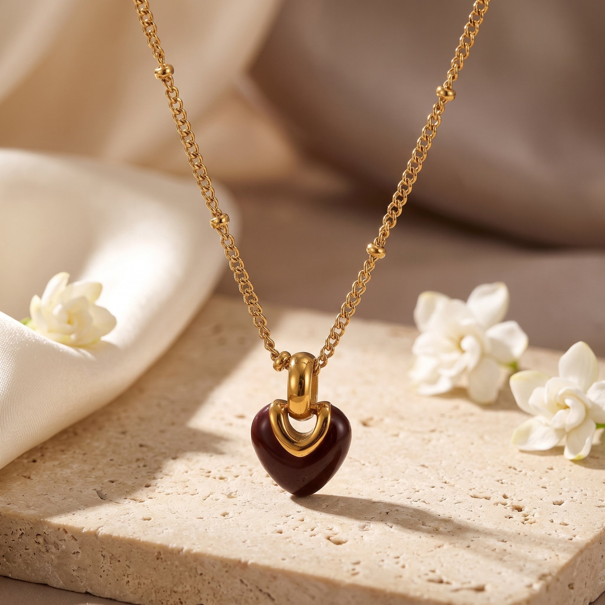 The Crimson Heart Necklace