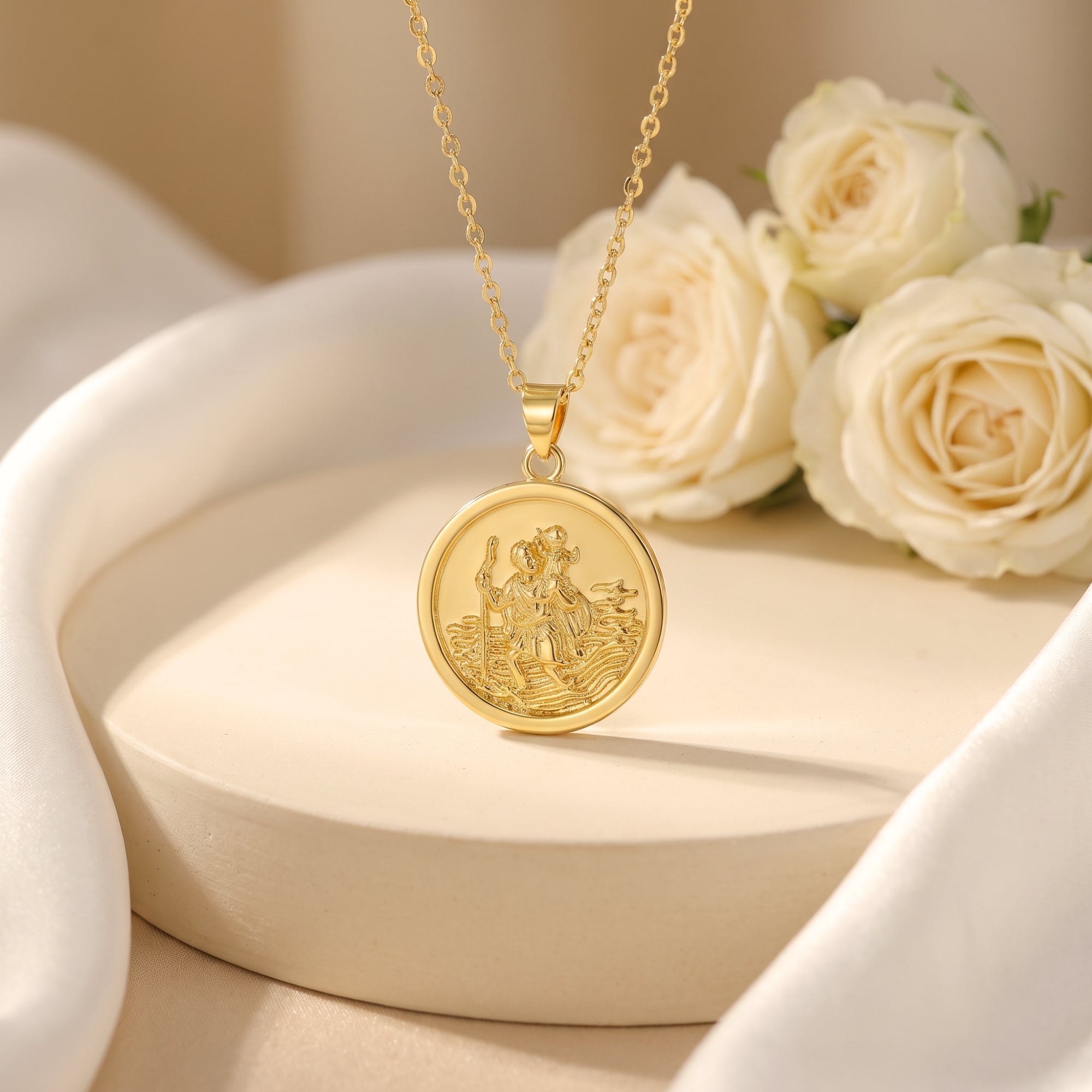 The Protector Medallion Necklace