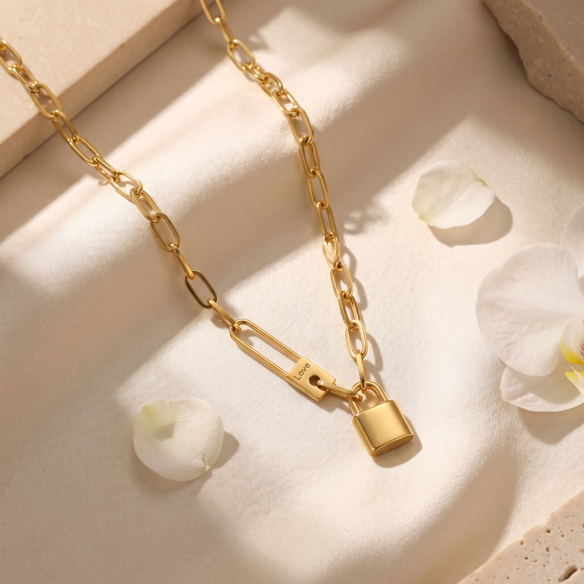 The Love Padlock Necklace