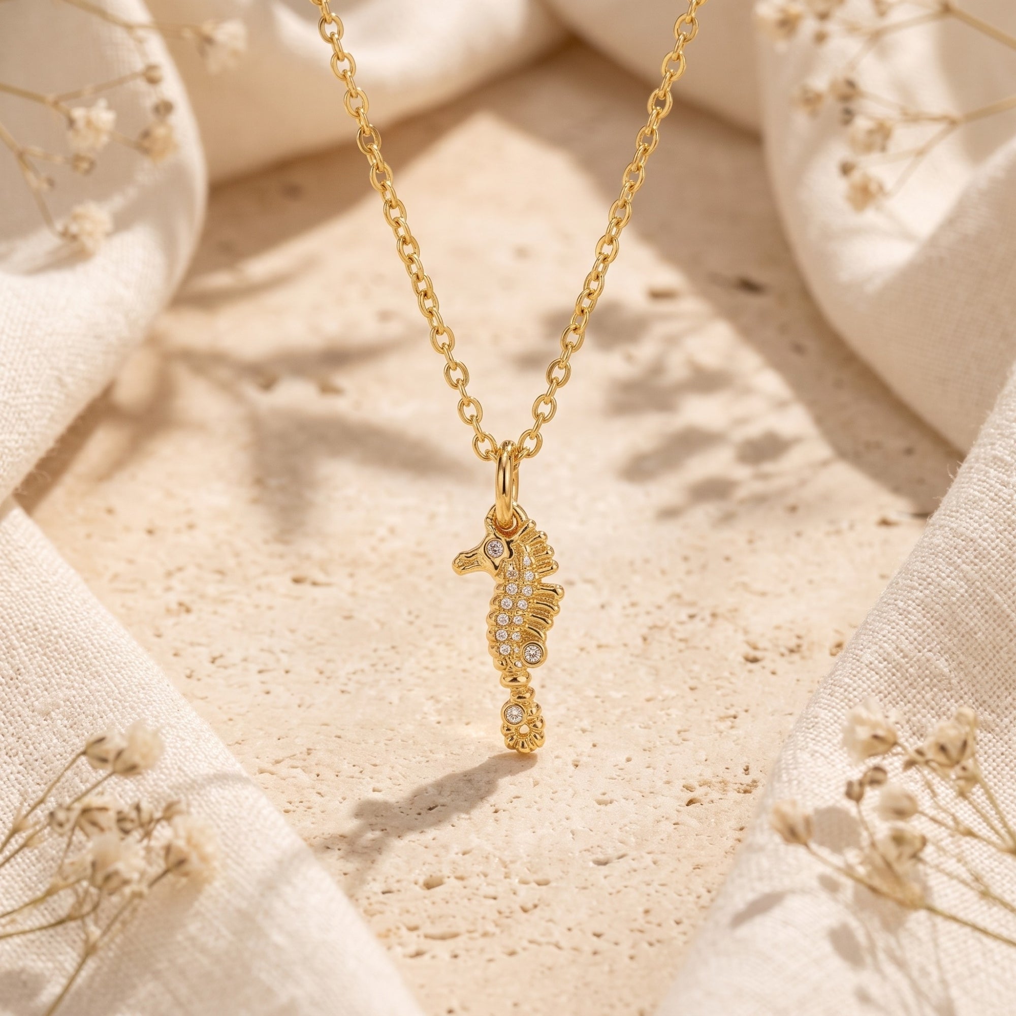 The Seahorse Pendant Necklace