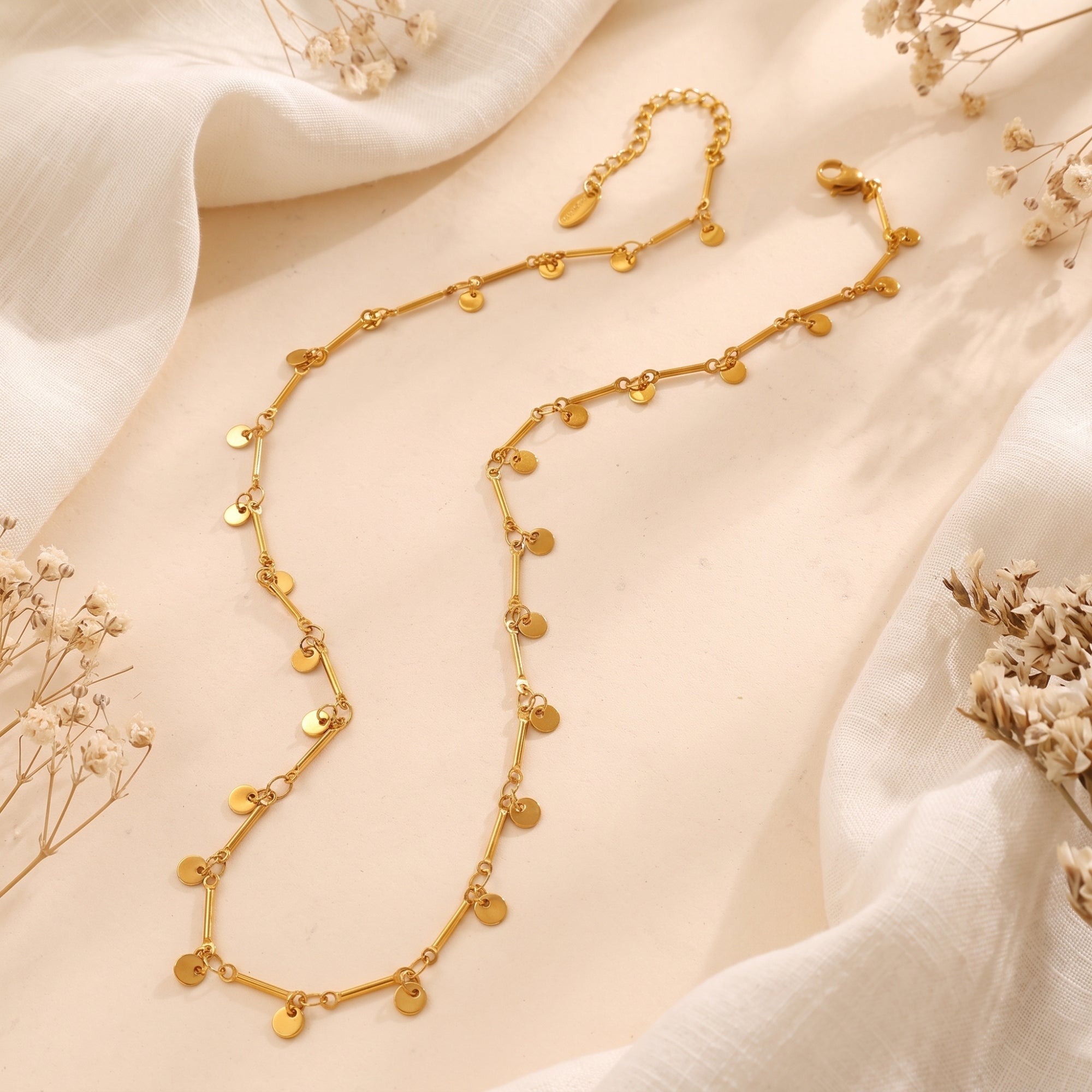 The Marisa Disc Necklace
