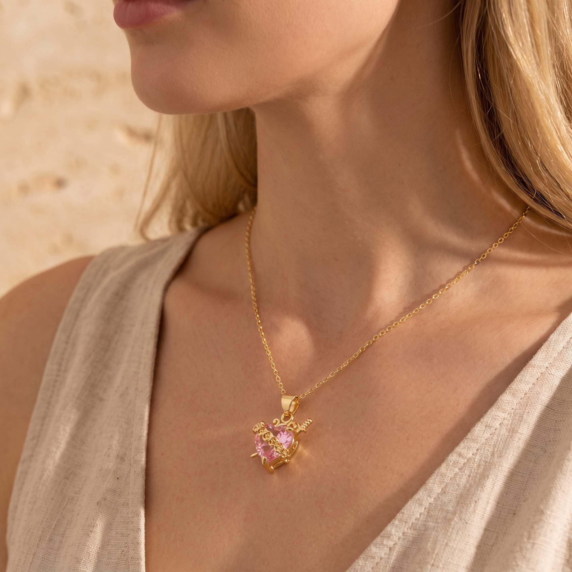 The Devotion Heart Pendant Necklace