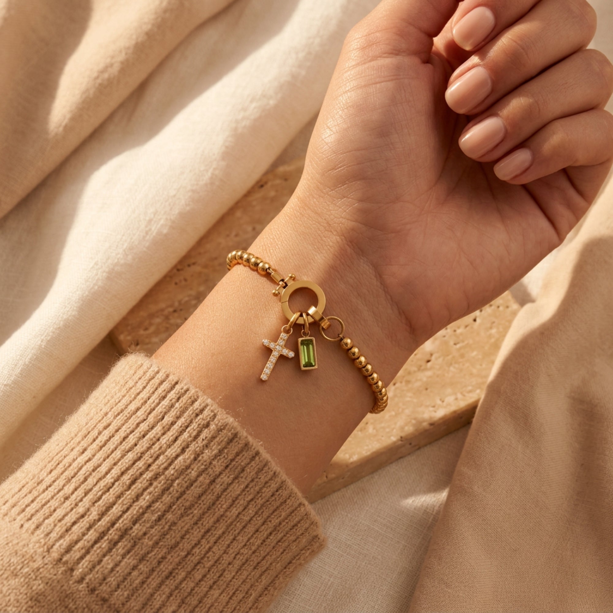 The 'Faithful Devotion' Birthstone Bracelet