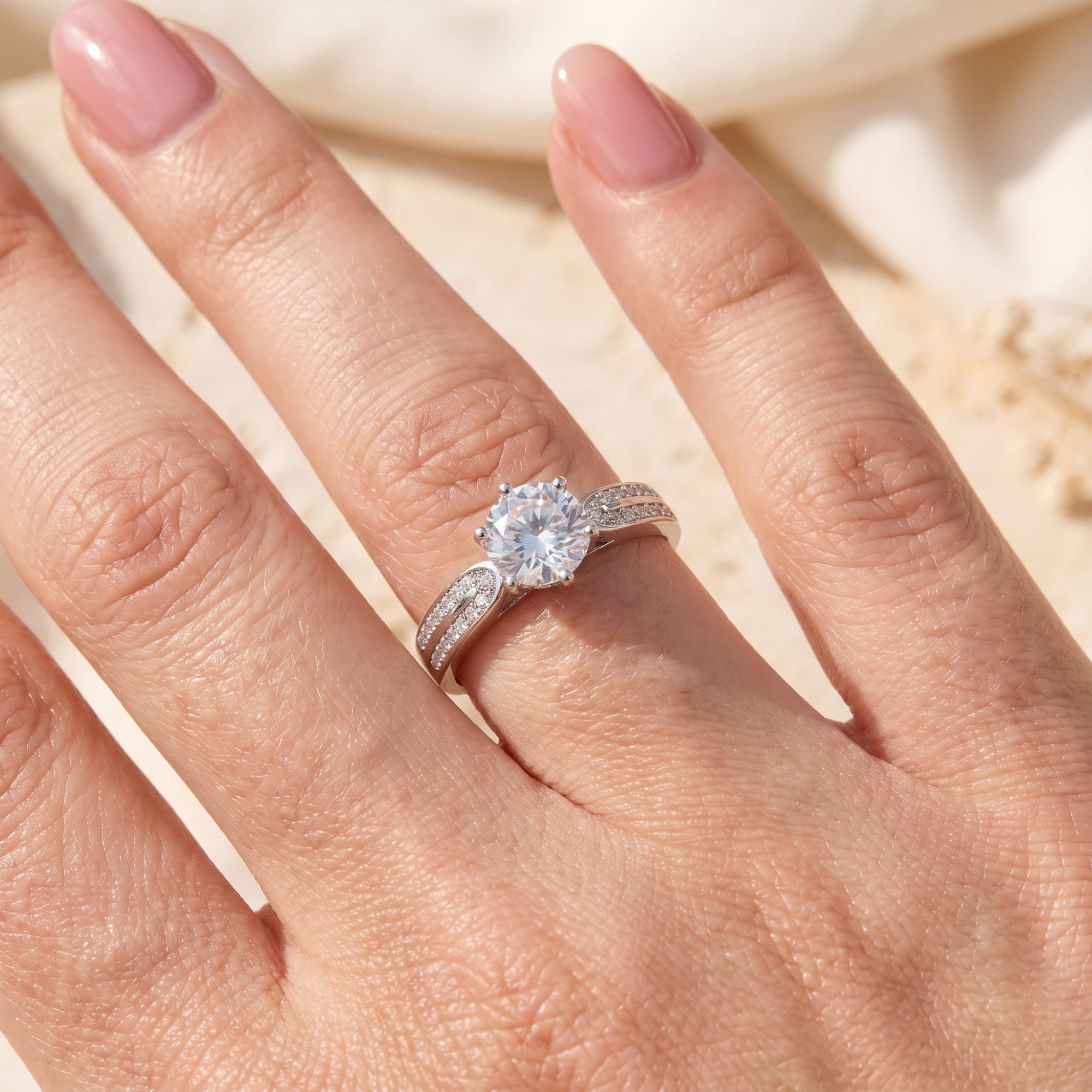 The Sovereign Split Shank Ring