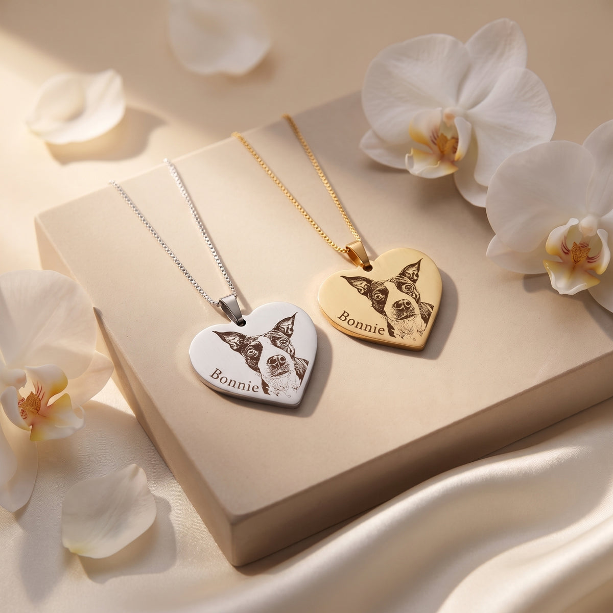The Cherished Pet Heart Necklace