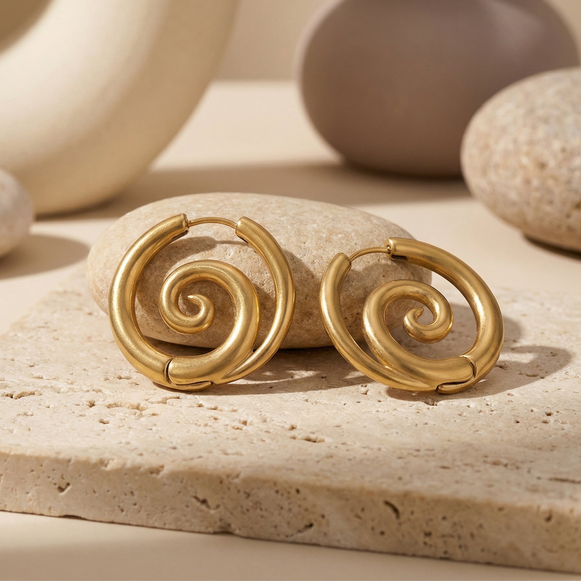 The Eternal Spiral Earrings