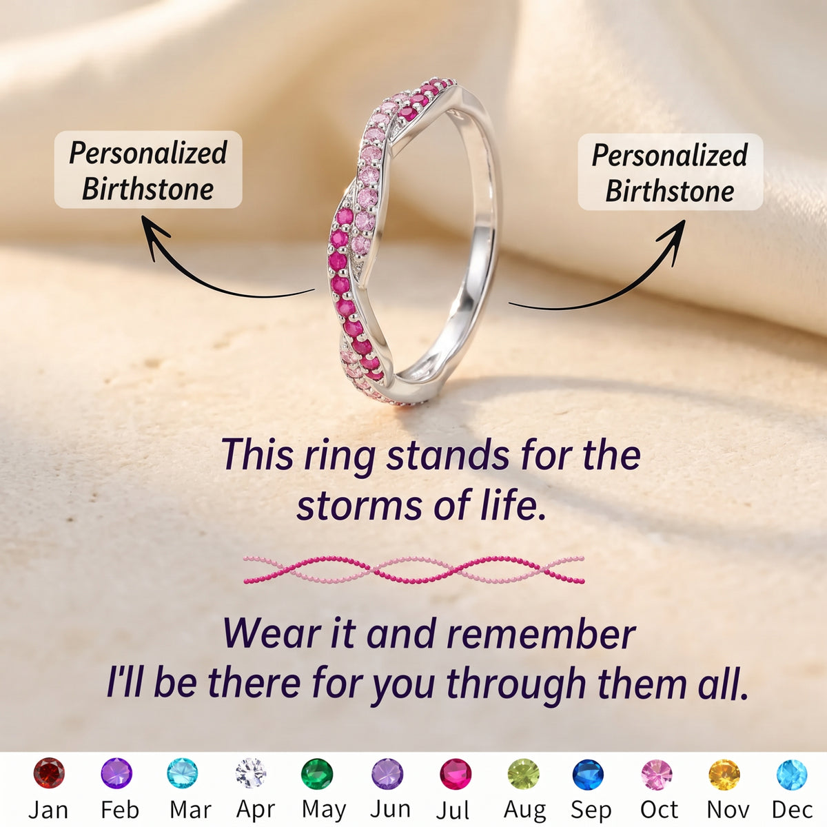 The Intertwined Wave Ring