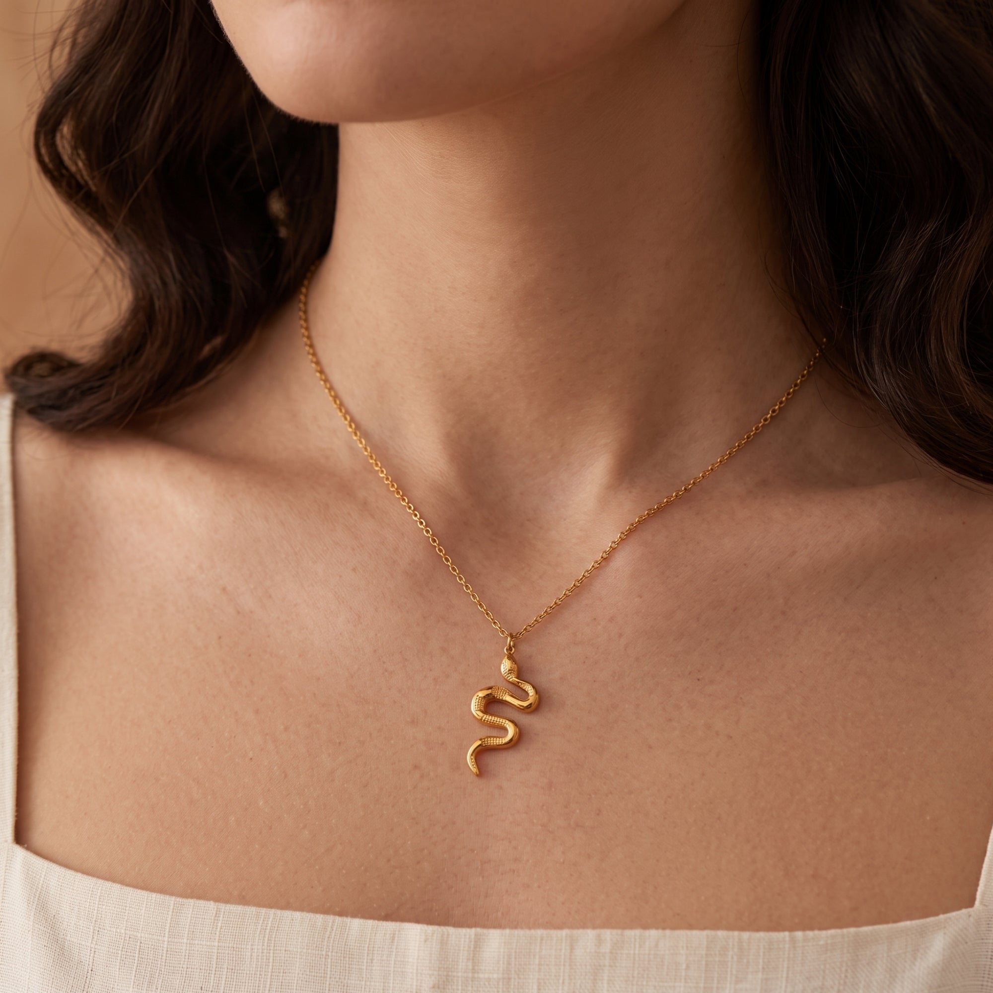 The Serpent Pendant Necklace