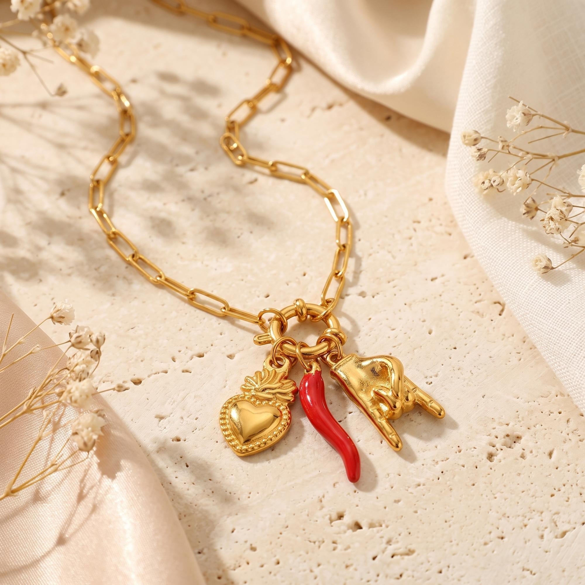 The Italian Protection Necklace