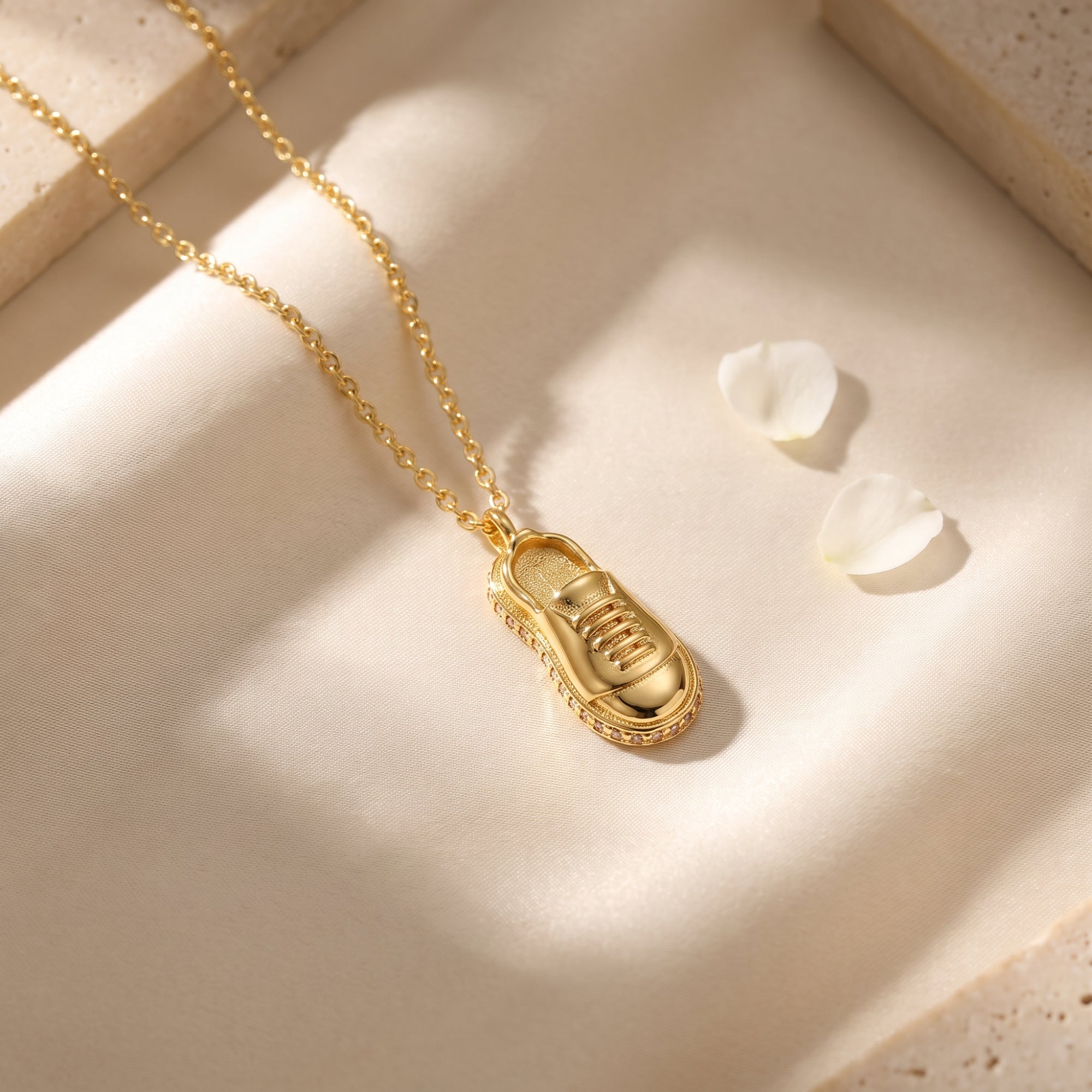 The Sneaker Pendant Necklace
