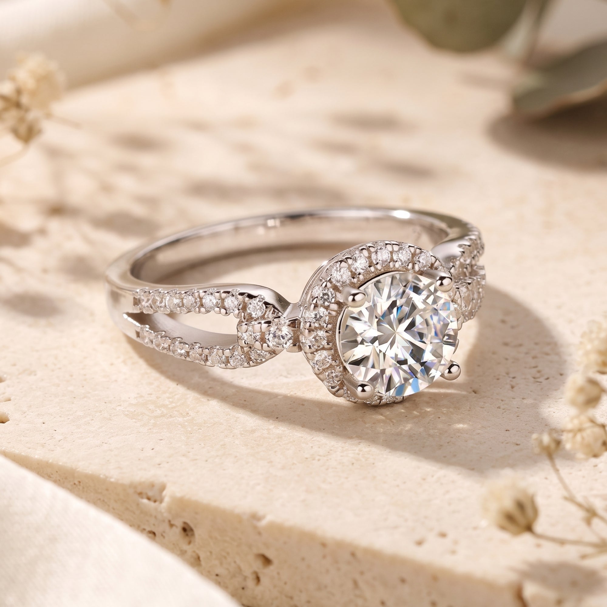 The Eternal Infinity Halo Ring