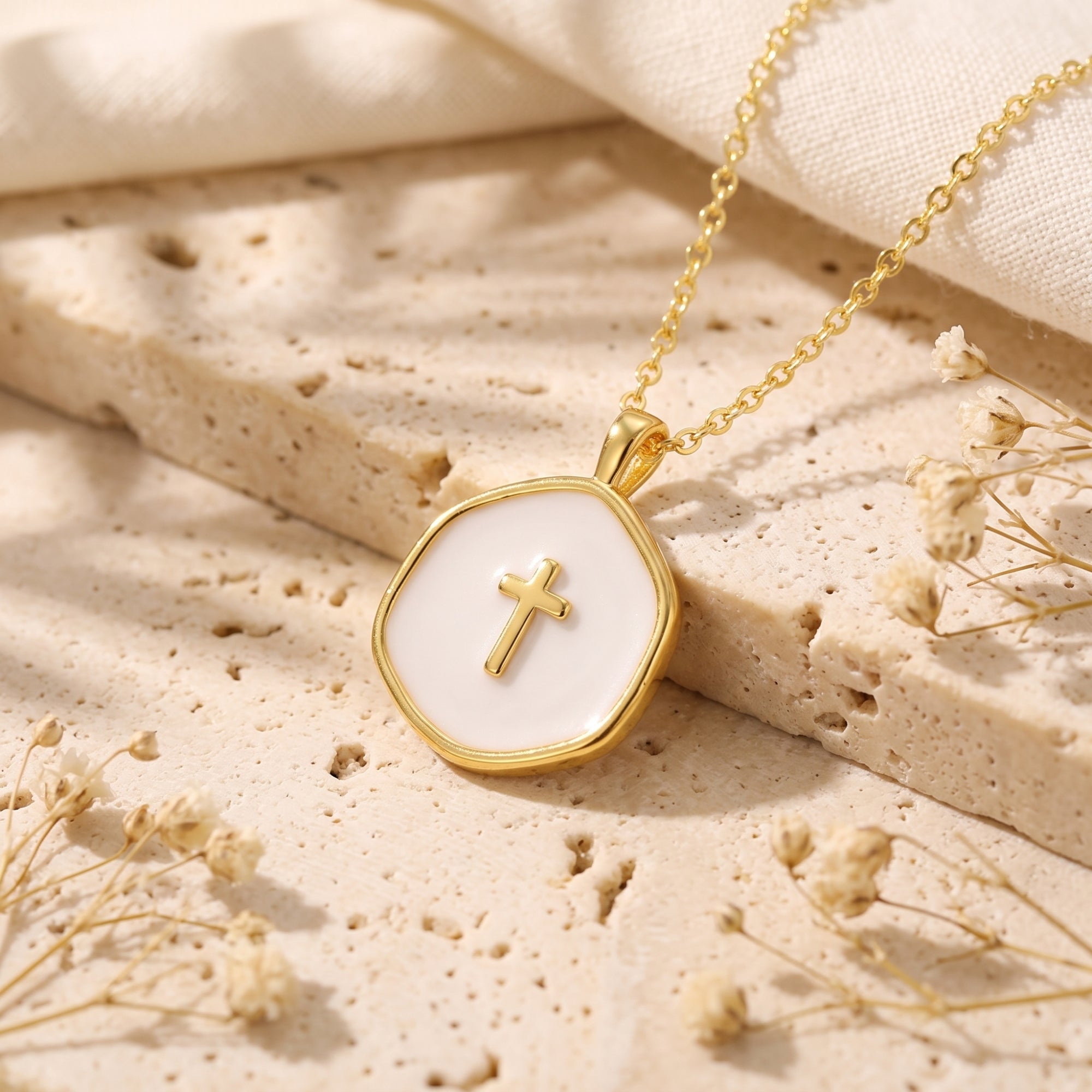 The Sanctuary Cross Necklace