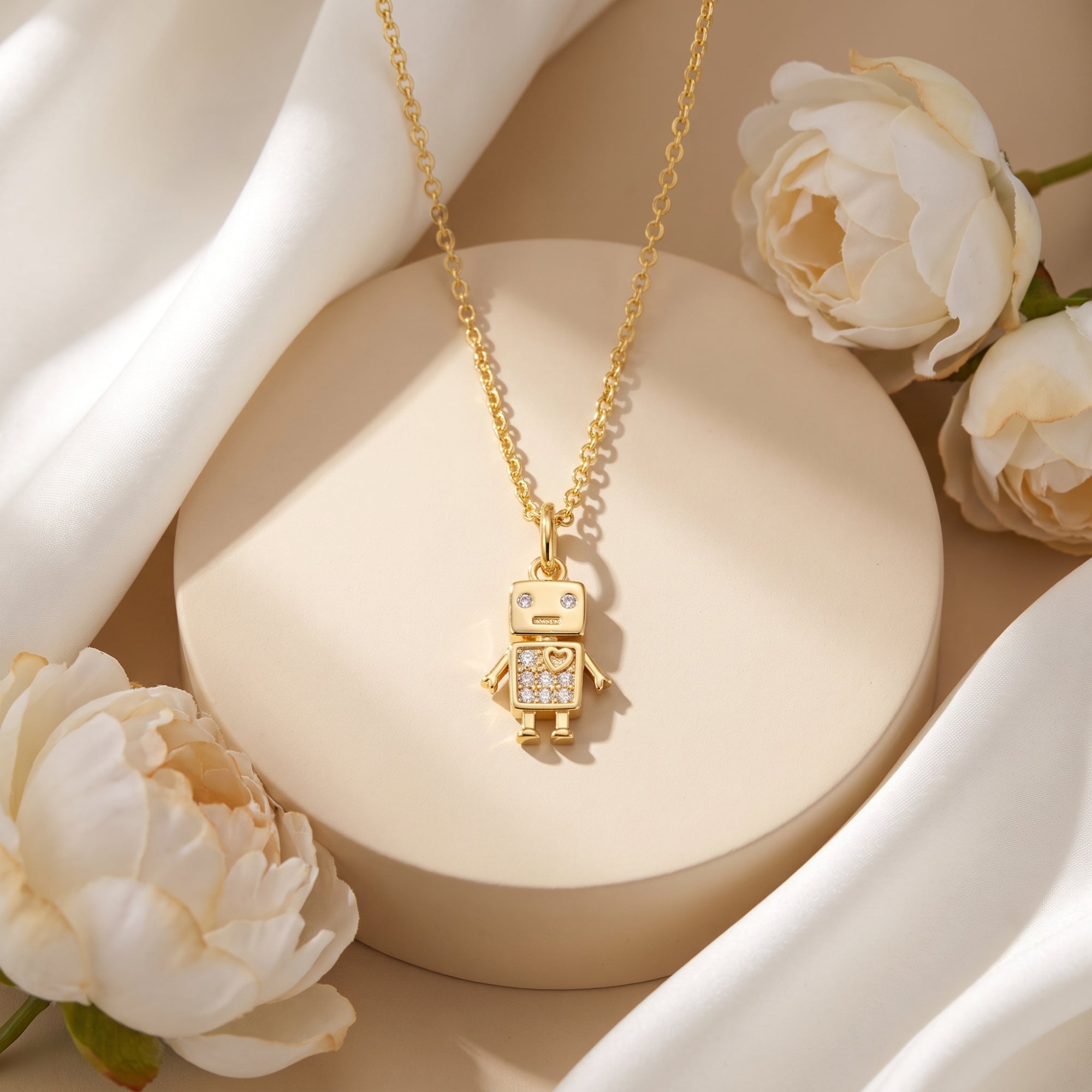 The Cosmo Robot Necklace