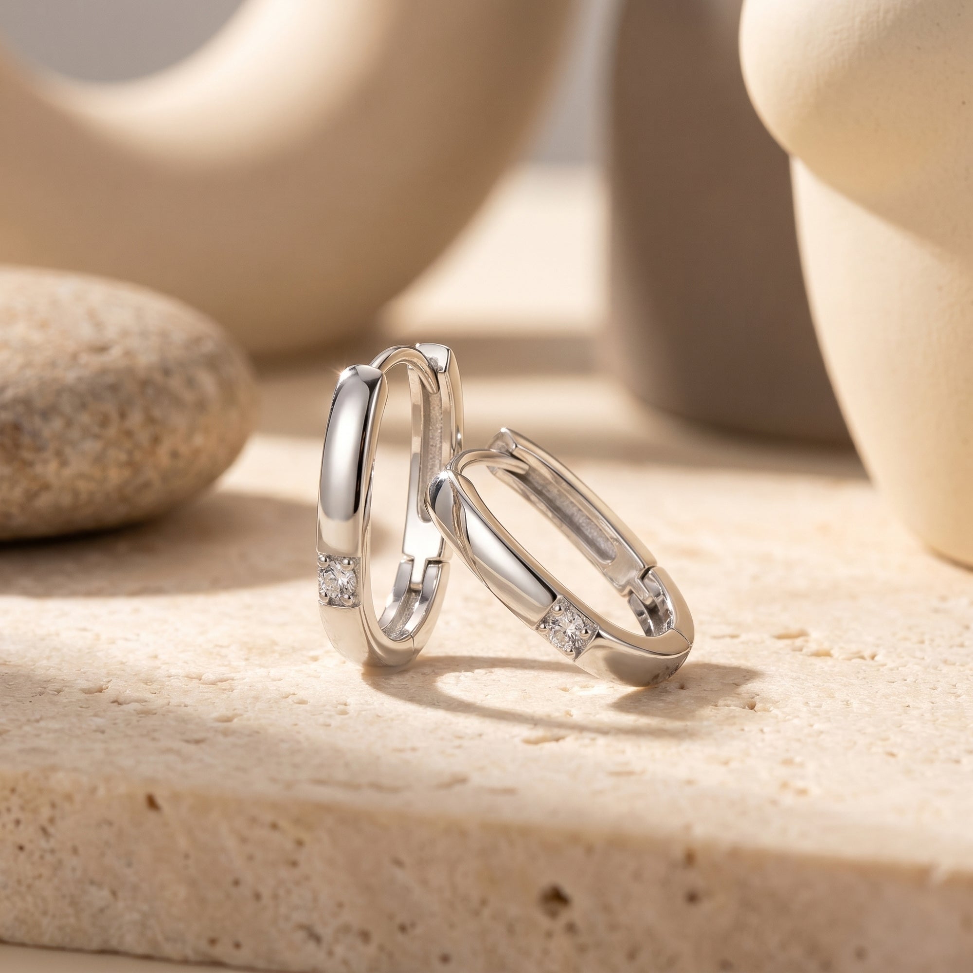The Fiorelle Moissanite Earrings