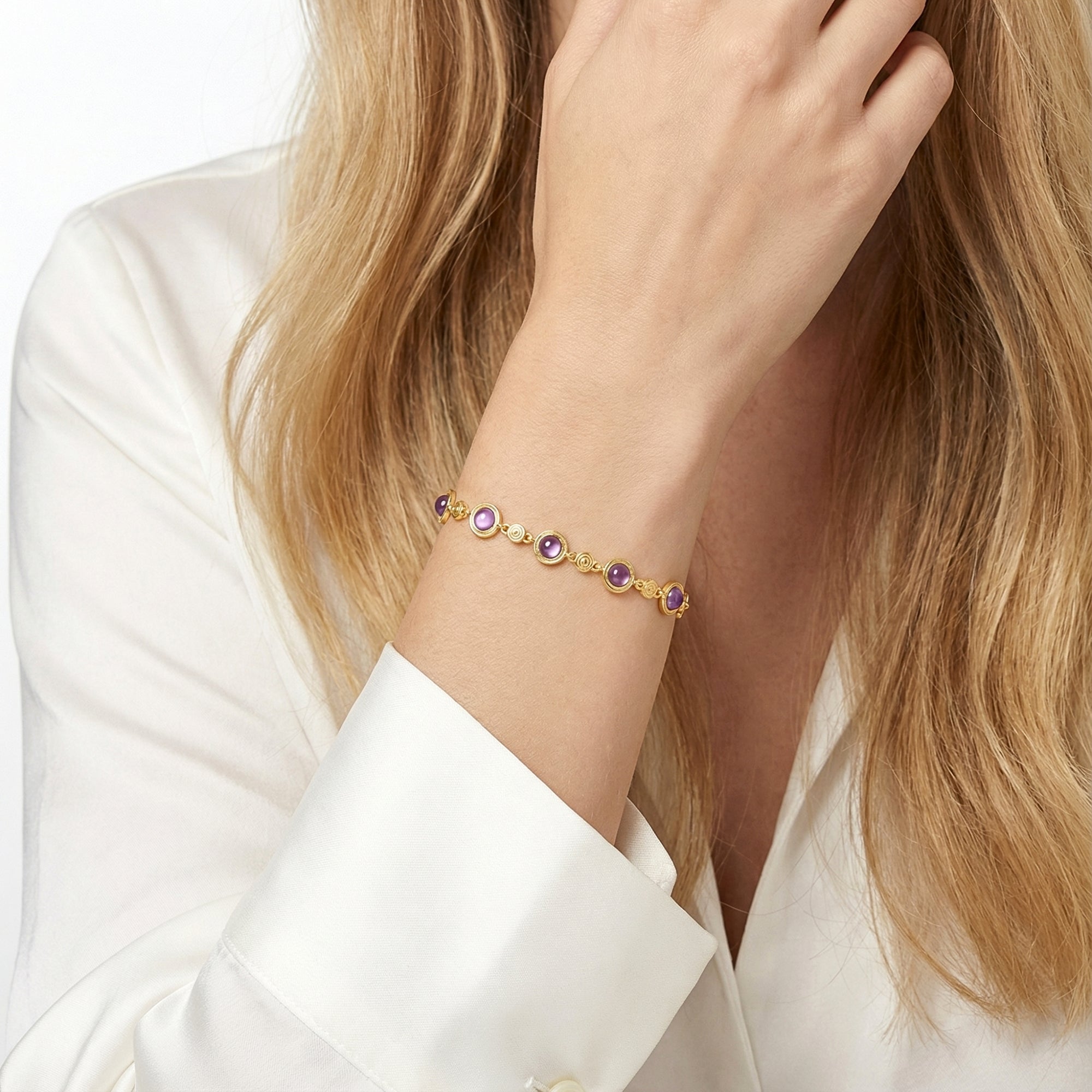 The Evangeline Station Bracelet - 18K Gold Vermeil