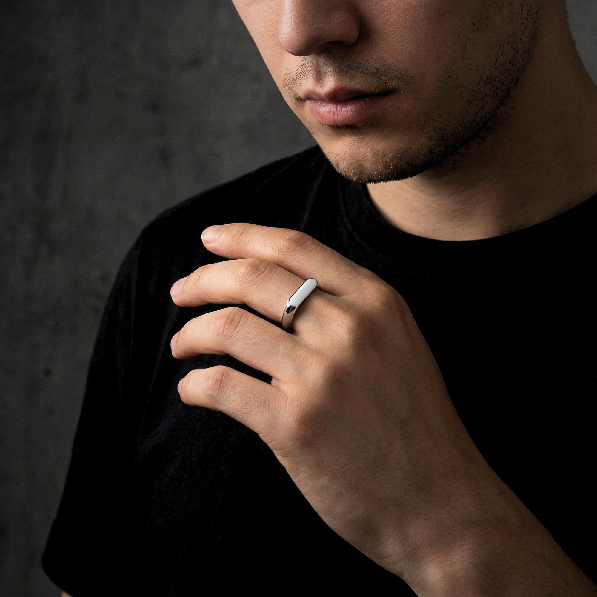 The Spartan Signet Ring - Silver
