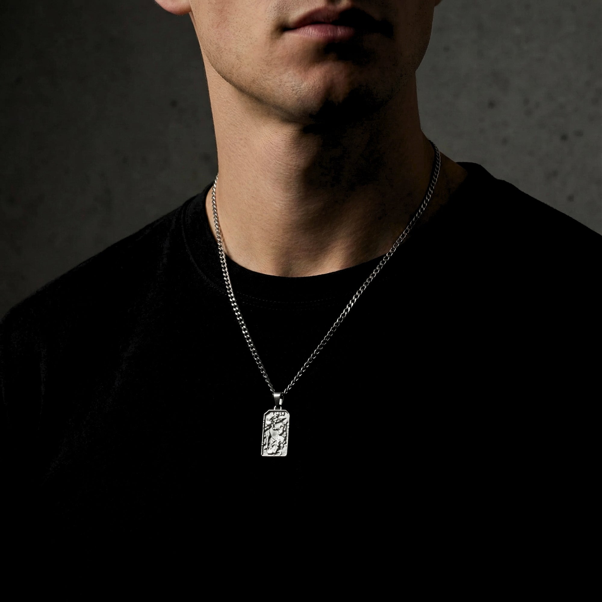 Michael's Victory Pendant - Silver