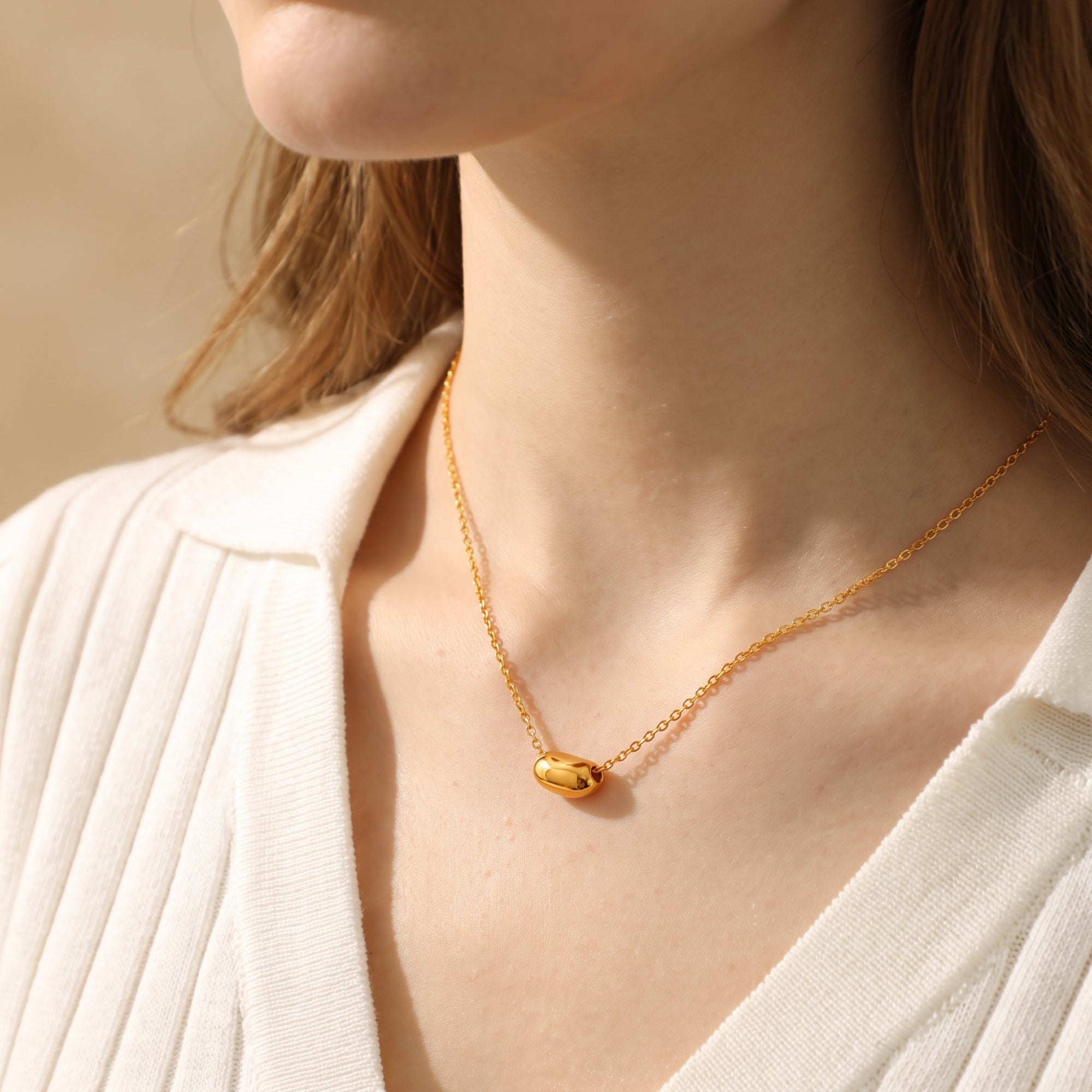 The Sculpted Pod Necklace