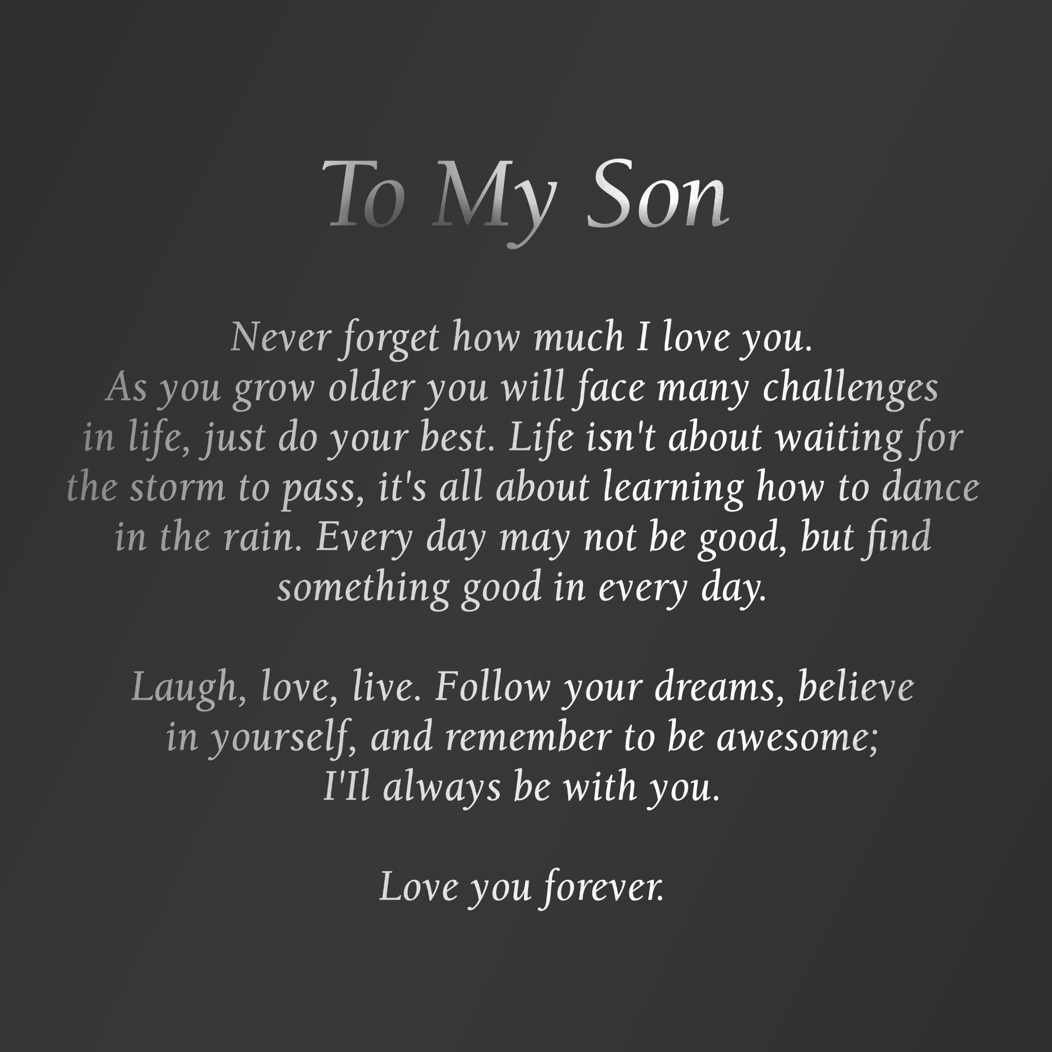 To My Son | The Enduring Faith Gift Bundle - View 4