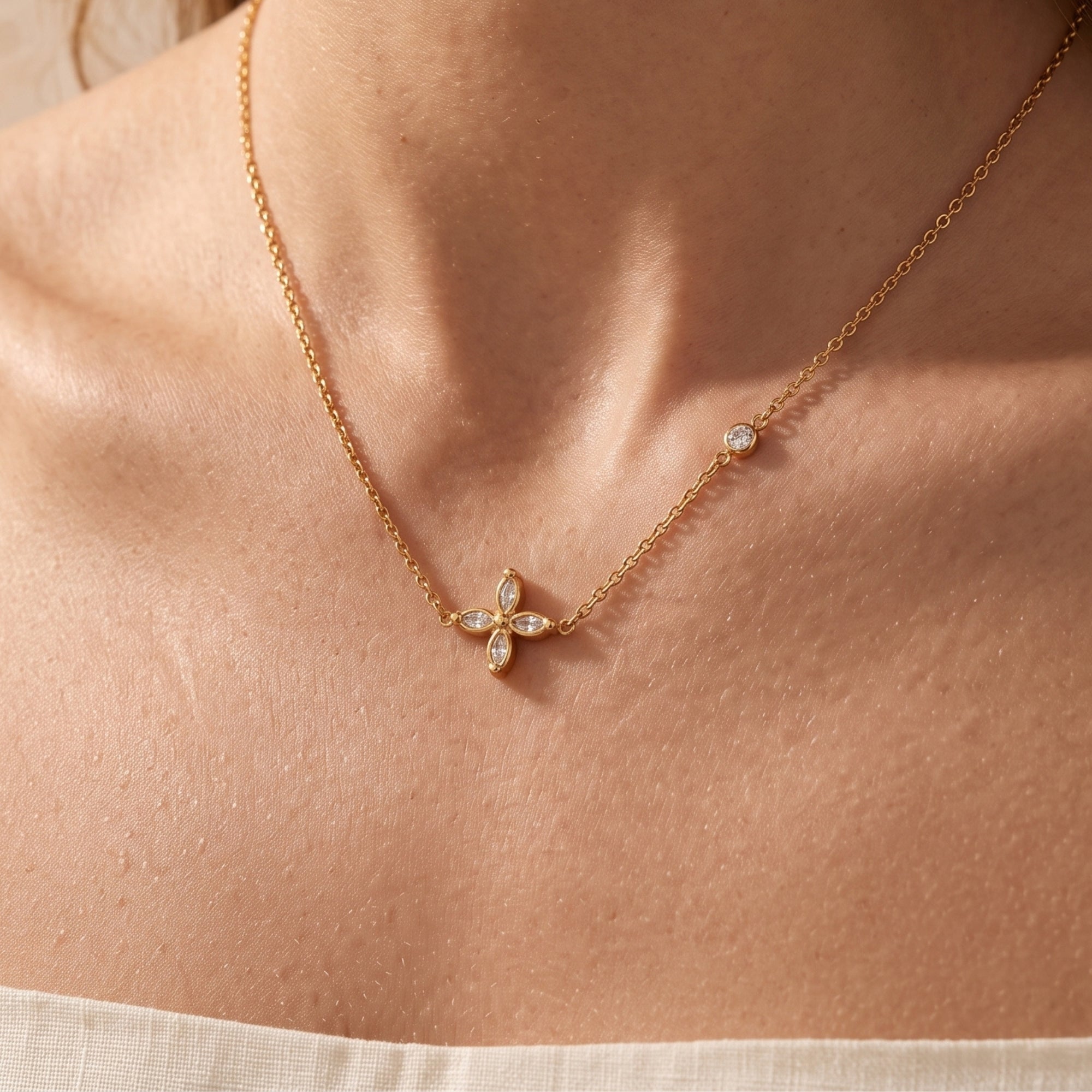 The Jasmine Station Necklace