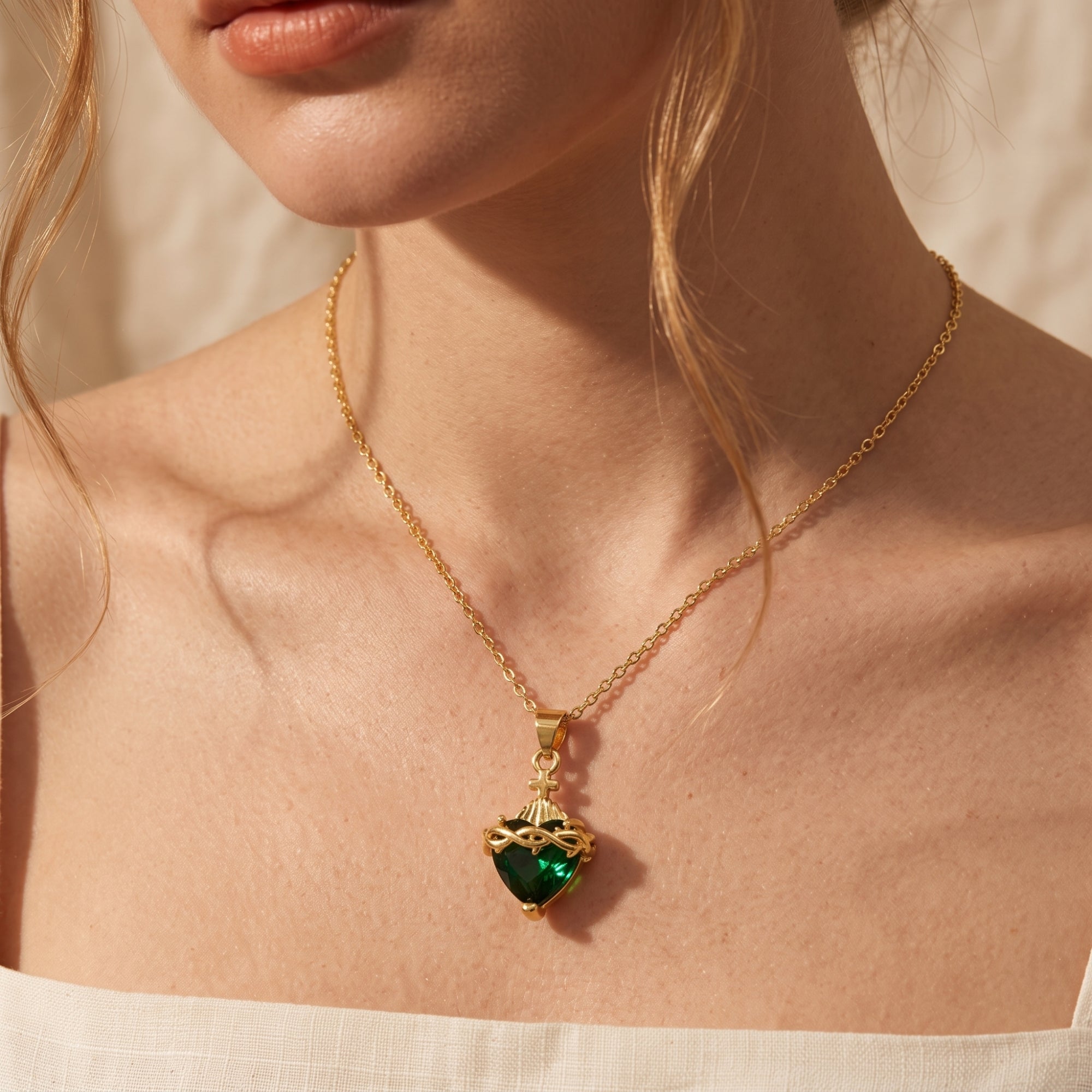 The Devotion Sacred Heart Necklace