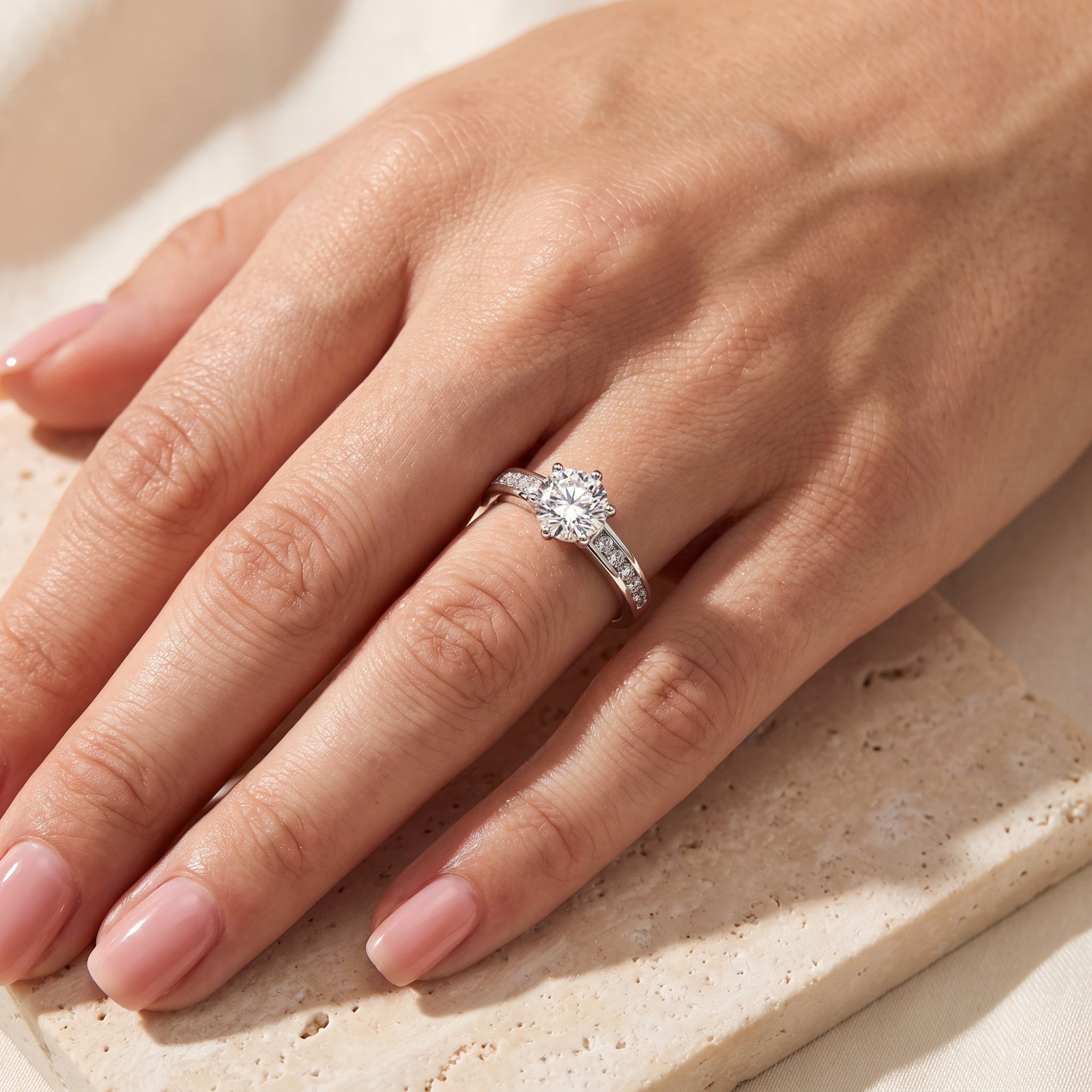 The Channel Solitaire Ring