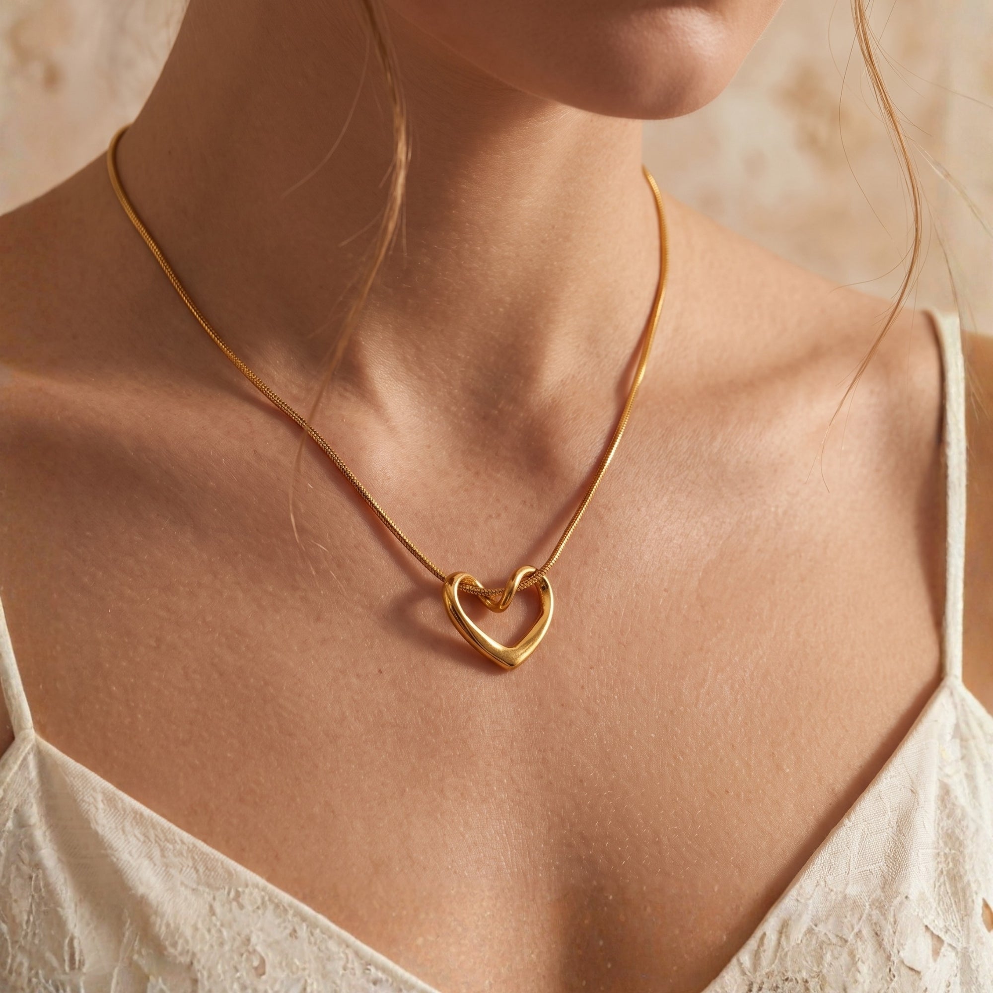 The Fluid Heart Necklace