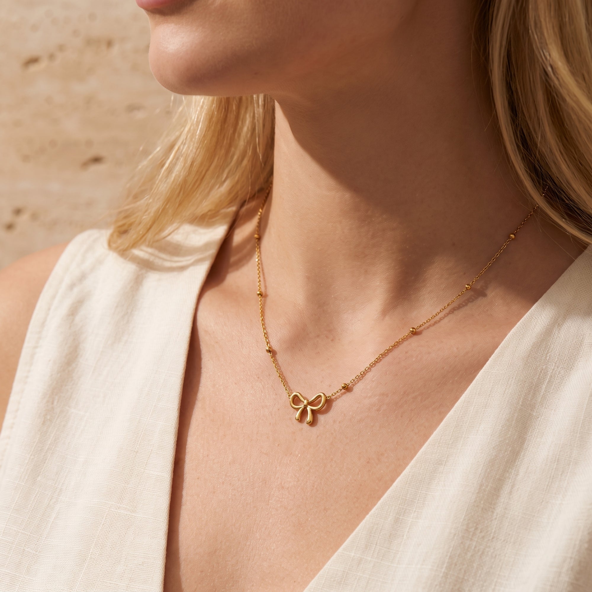 The Bow Station Necklace