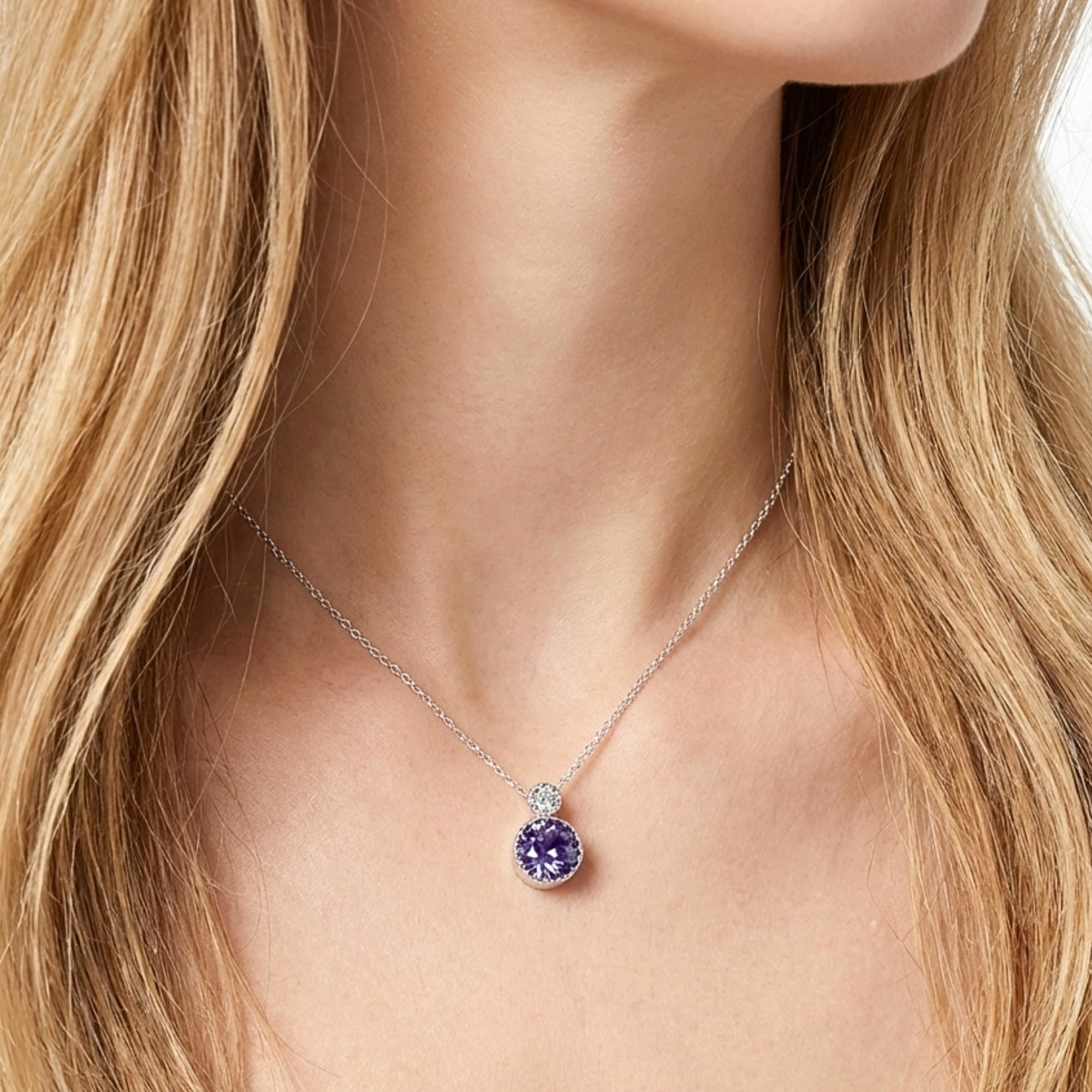The Elara Drop Necklace - S925 Sterling Silver