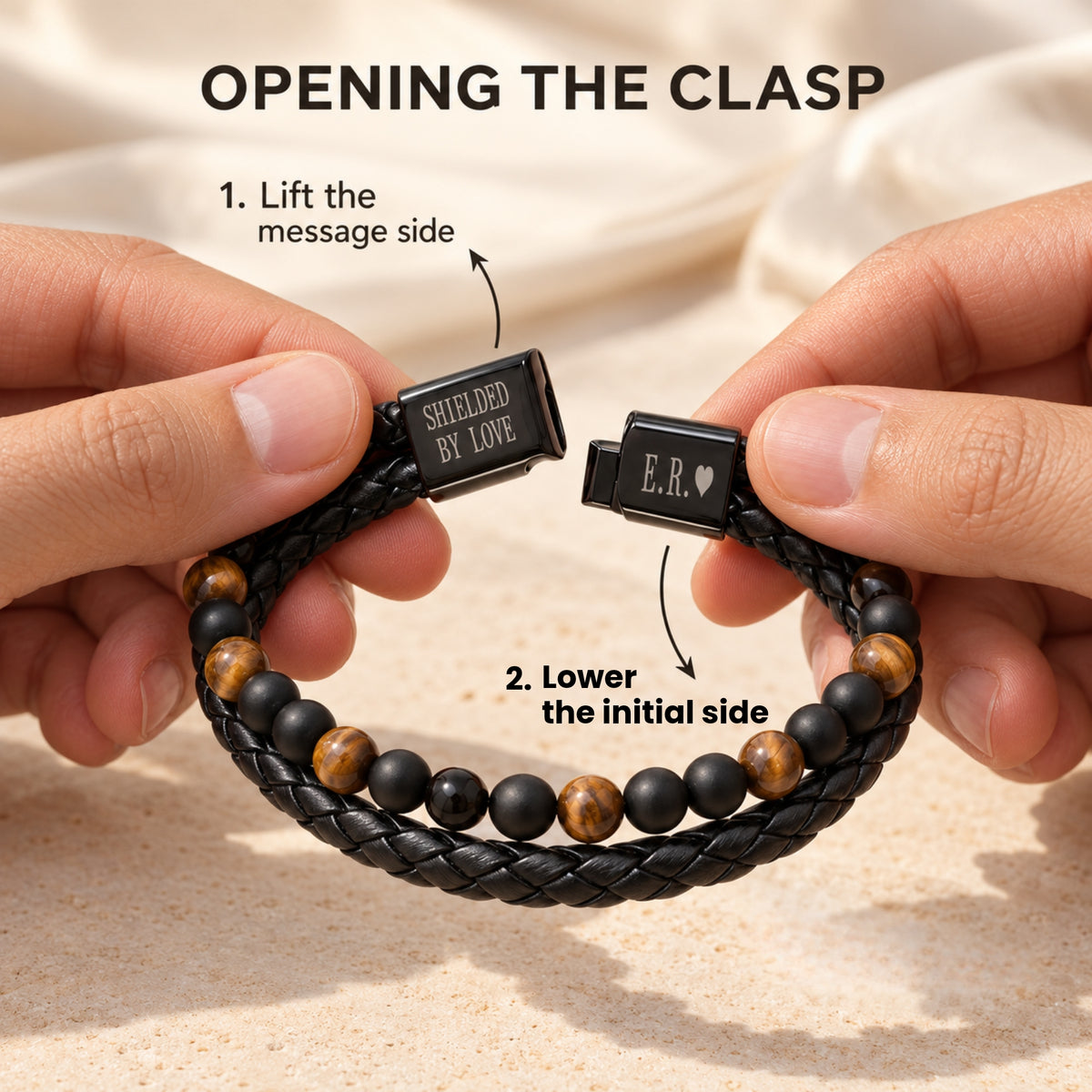 The Tiger Eye Double Strand Bracelet