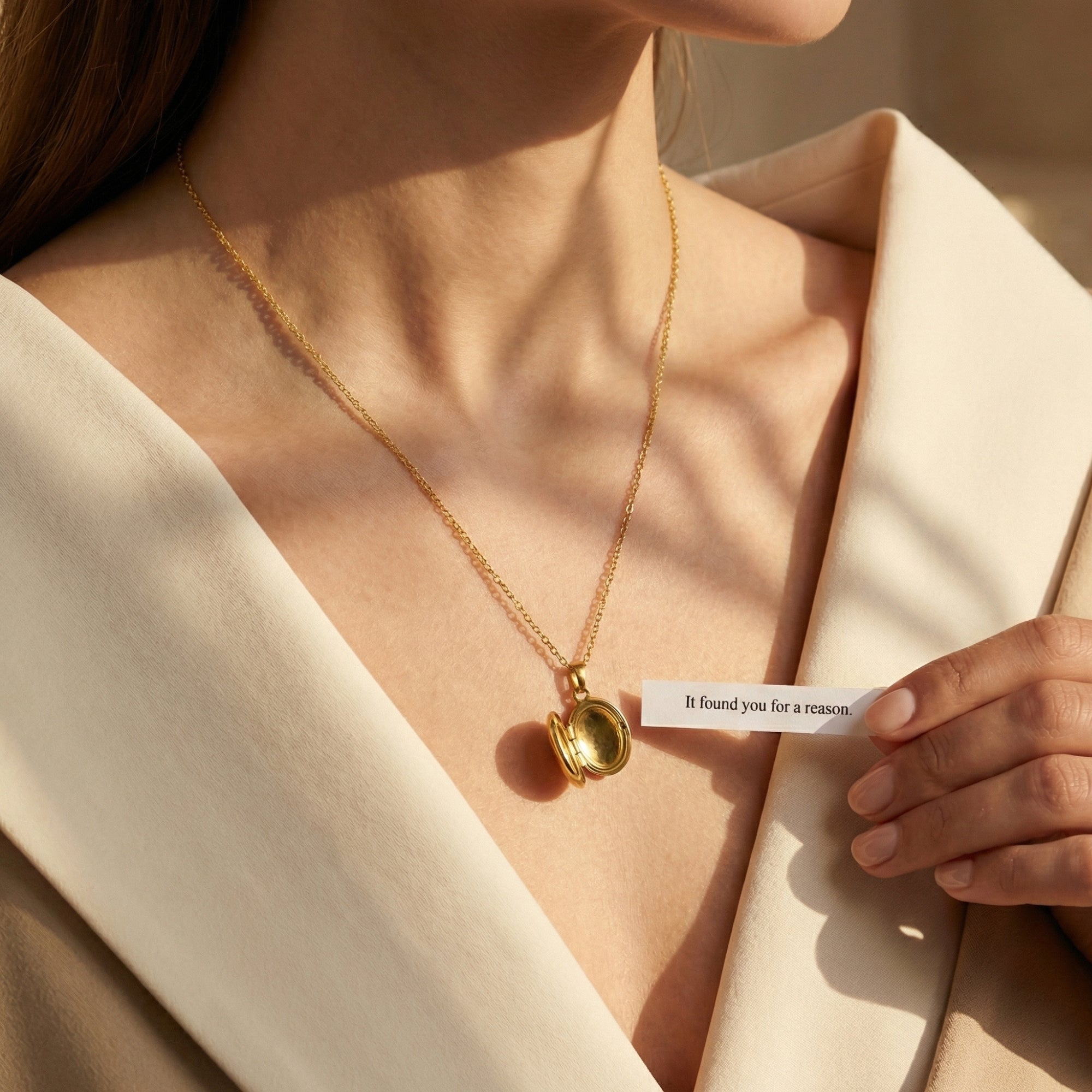 The 'Secret Note' Locket Necklace