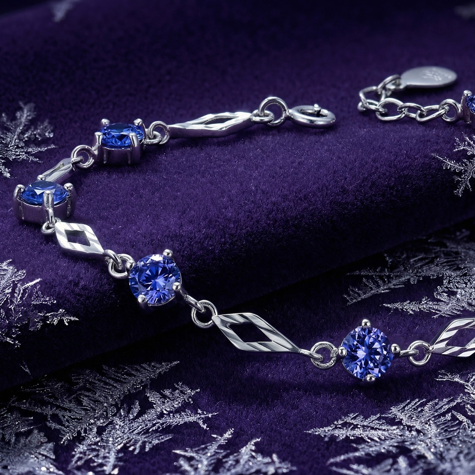 The Nerisette Station Bracelet - S925 Sterling Silver