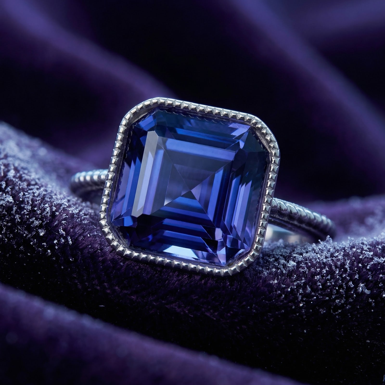 The Aurellise Square Ring - S925 Sterling Silver