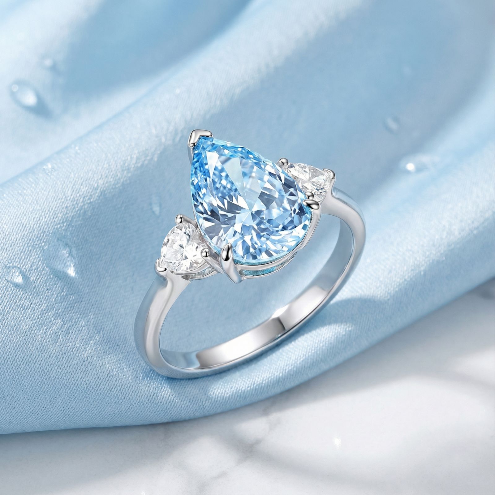 The Calysia Teardrop - S925 Sterling Silver