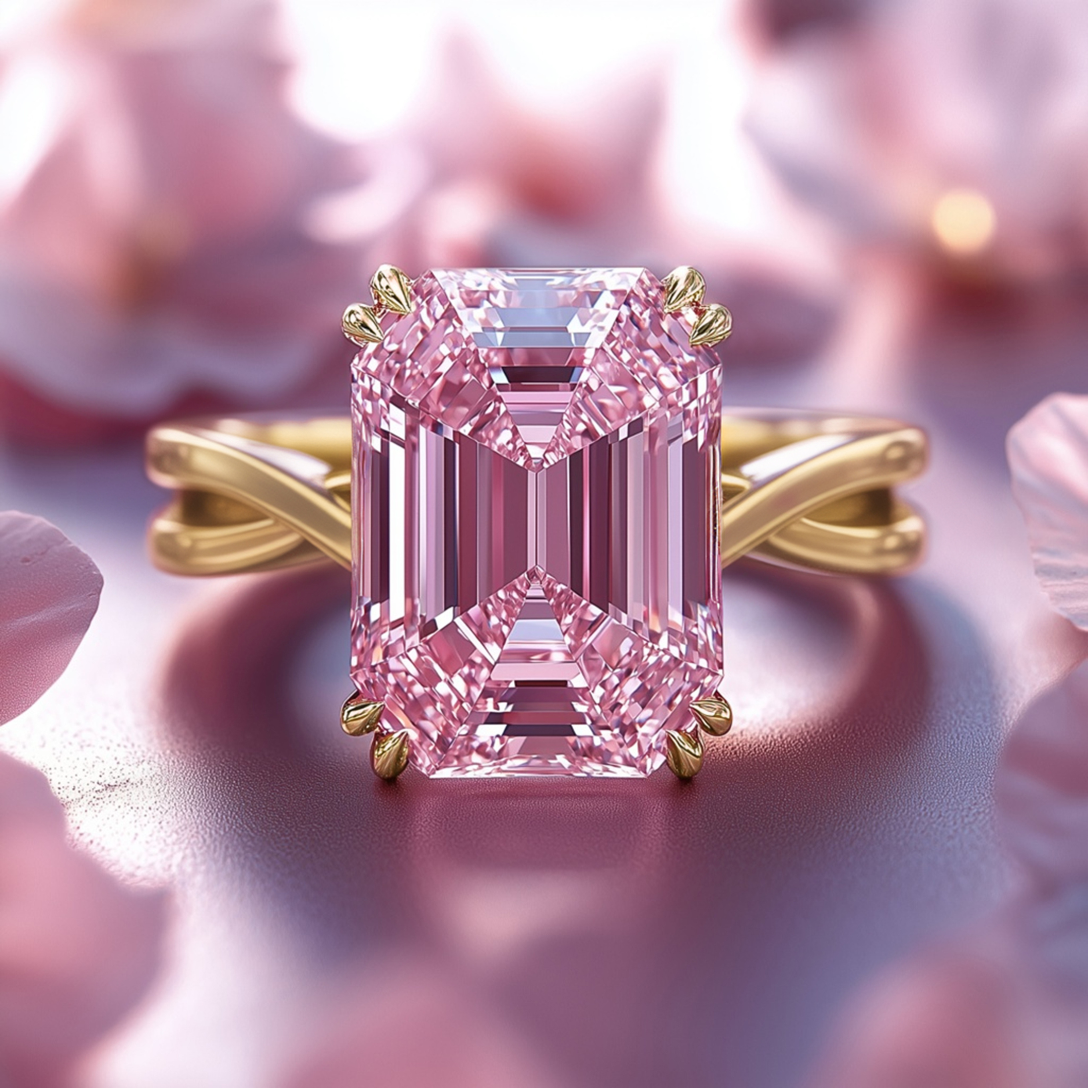 The Camilla - Infinity Moissanite Ring